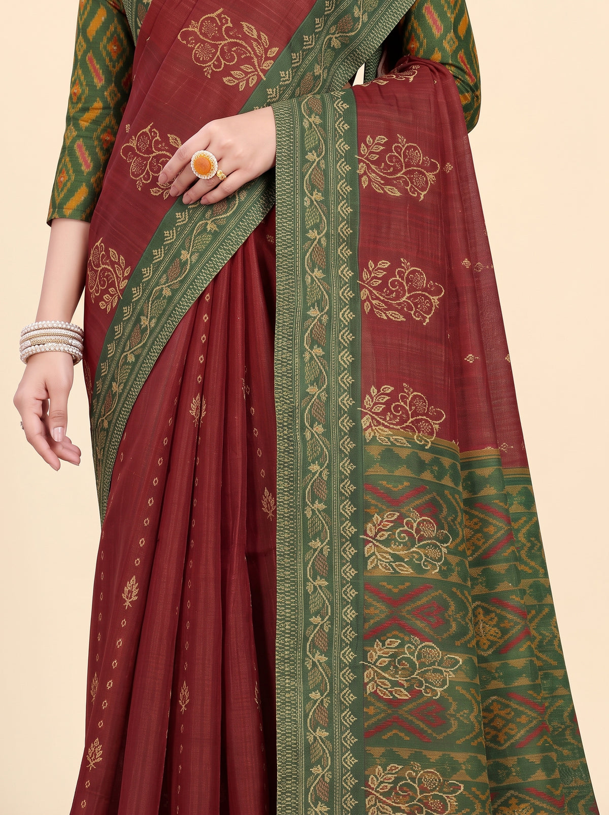 Pallu close-up [sku:JA-15057]