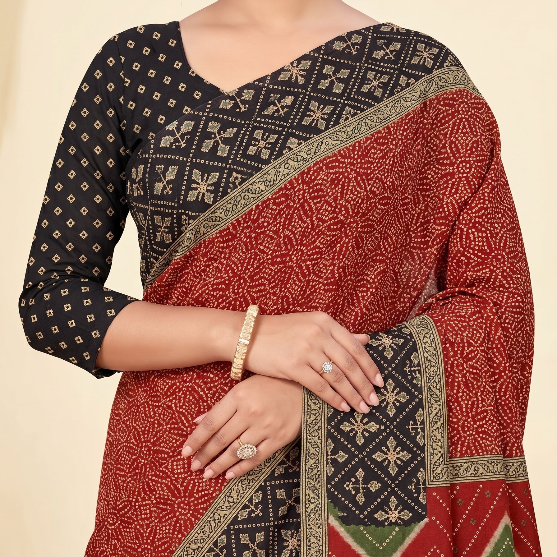 Pallu close-up [sku:KN-64612]