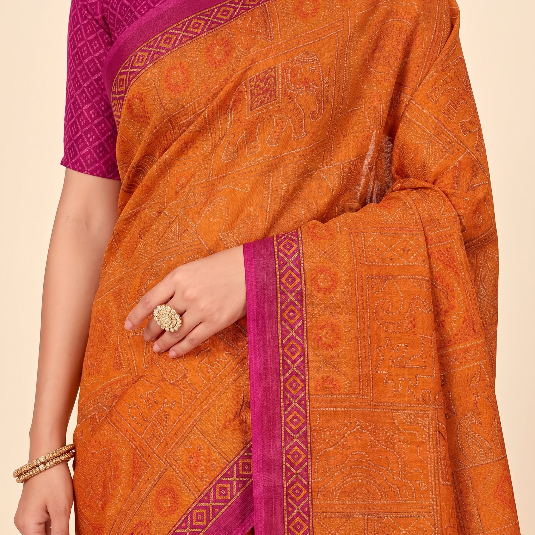 Pallu close-up [sku:KN-66529]