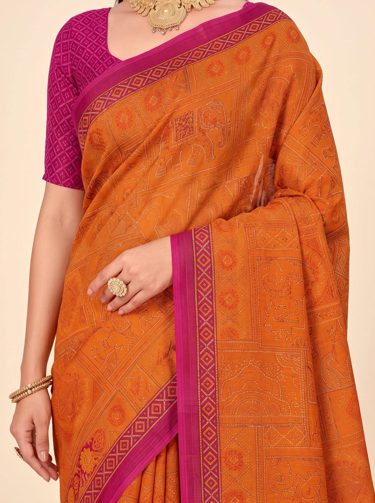 Pallu close-up [sku:KN-66529]
