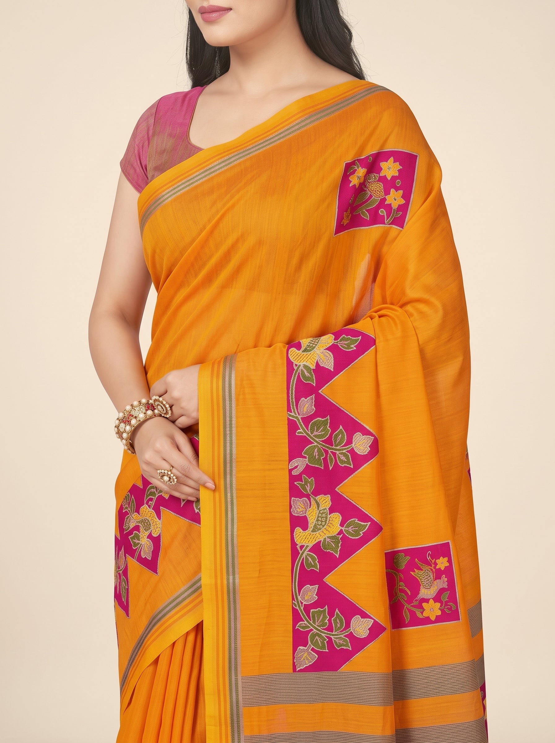 Pallu close-up [sku:D.NO.57700]