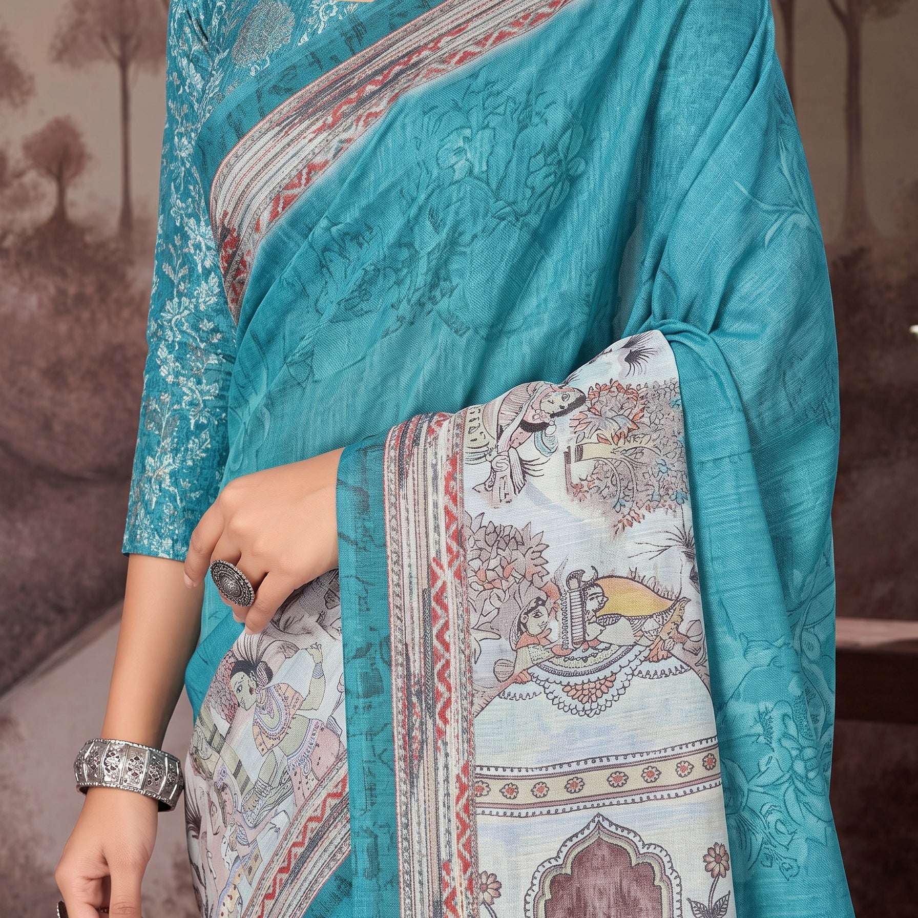 Pallu close-up [sku:KN-68411]