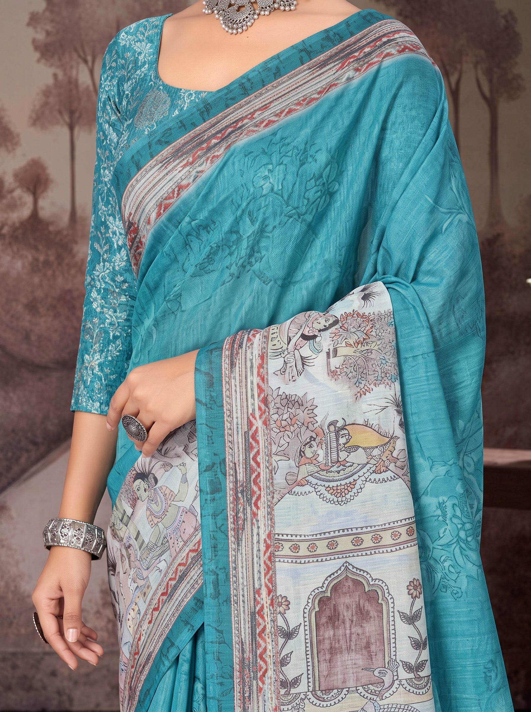 Pallu close-up [sku:KN-68411]