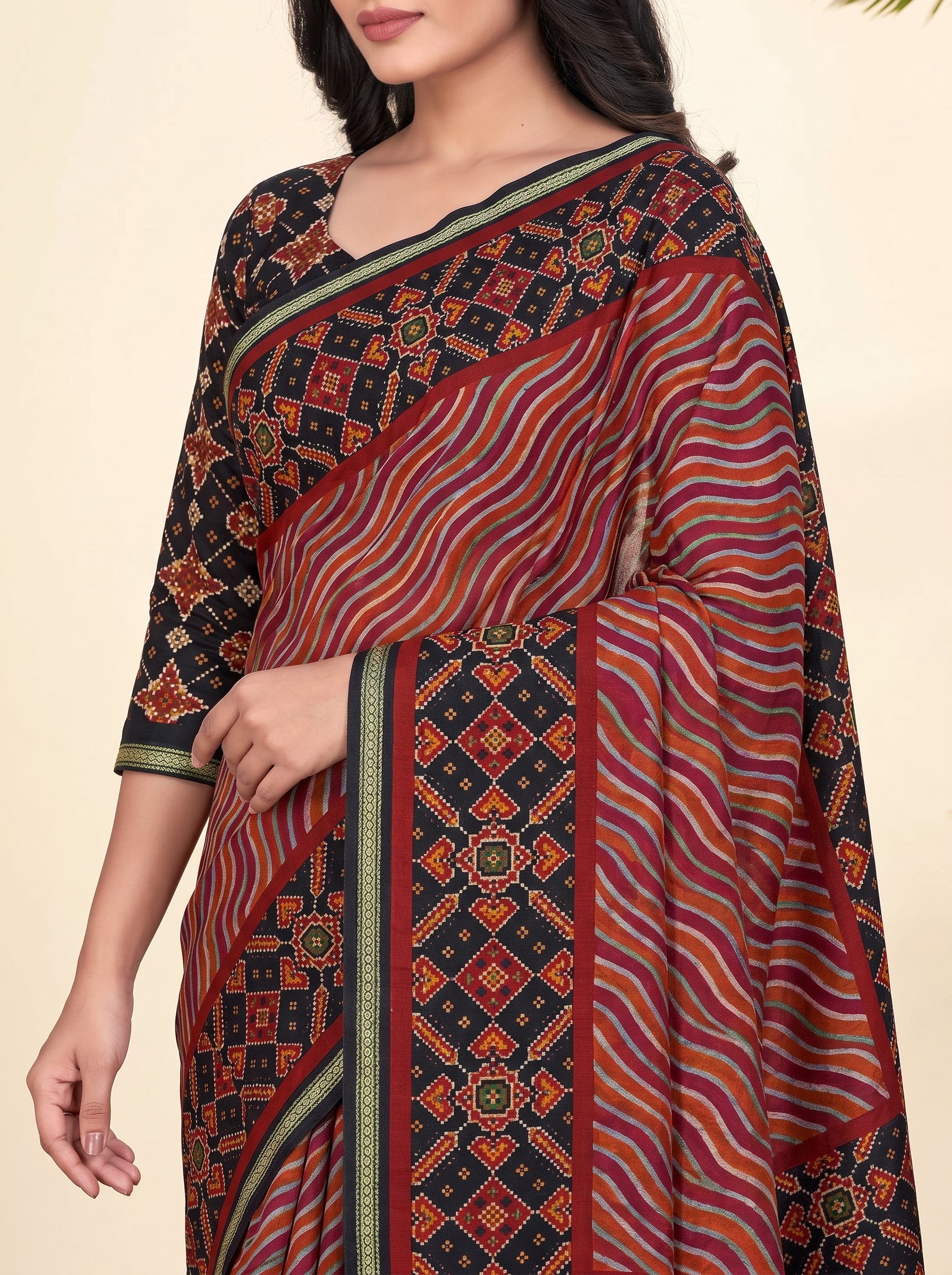 Pallu close-up [sku:JA 14645]