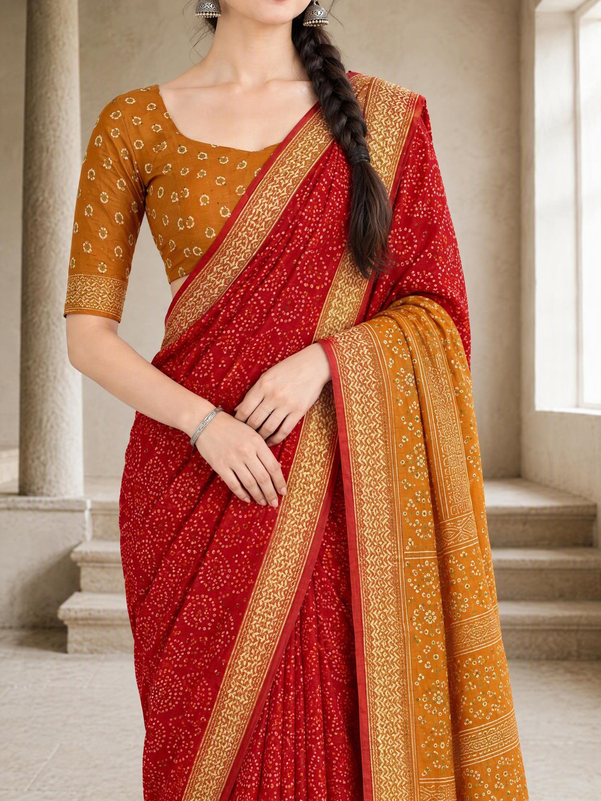 Pallu close-up [sku:KN-72241]