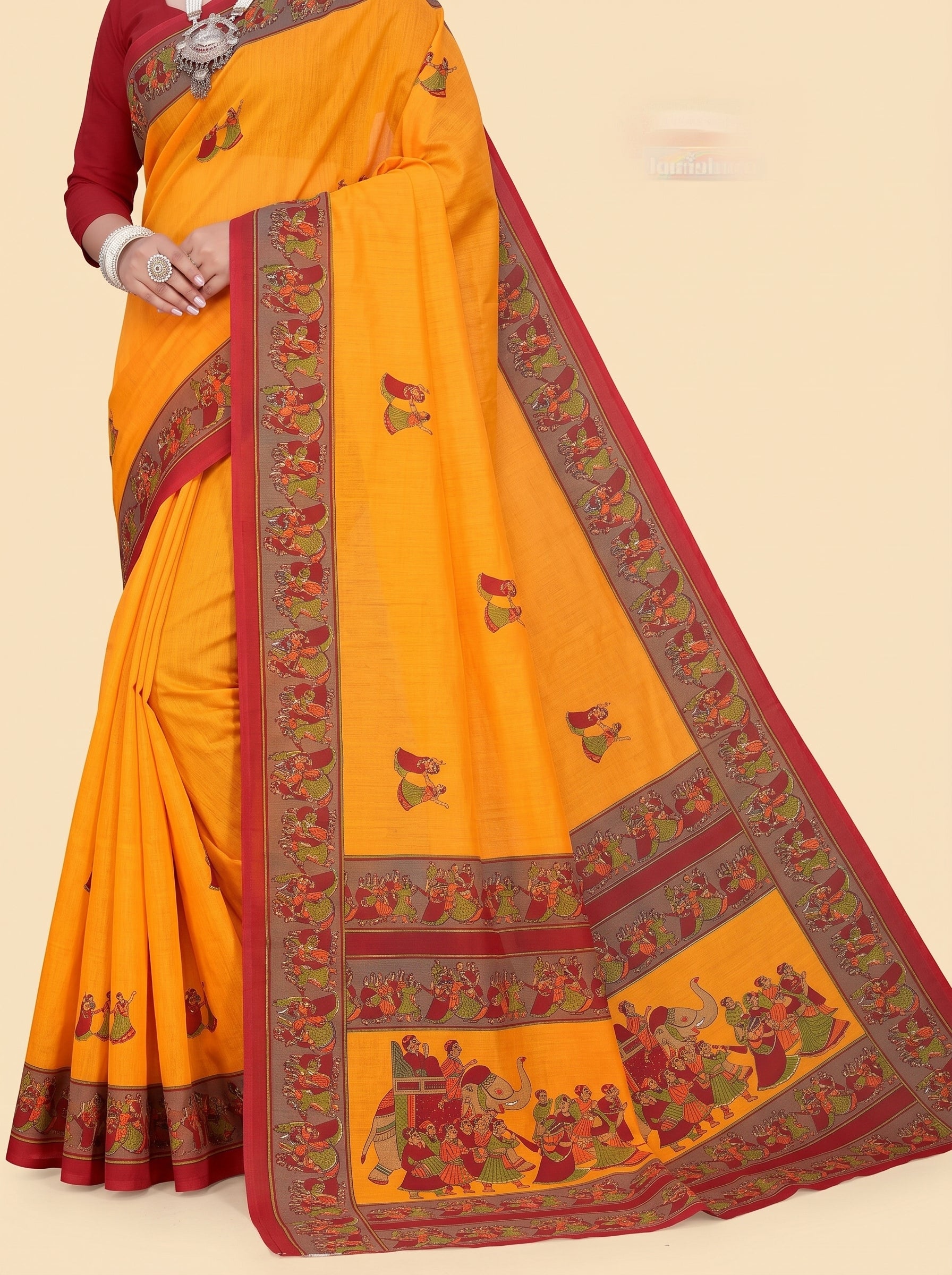 Pallu close-up