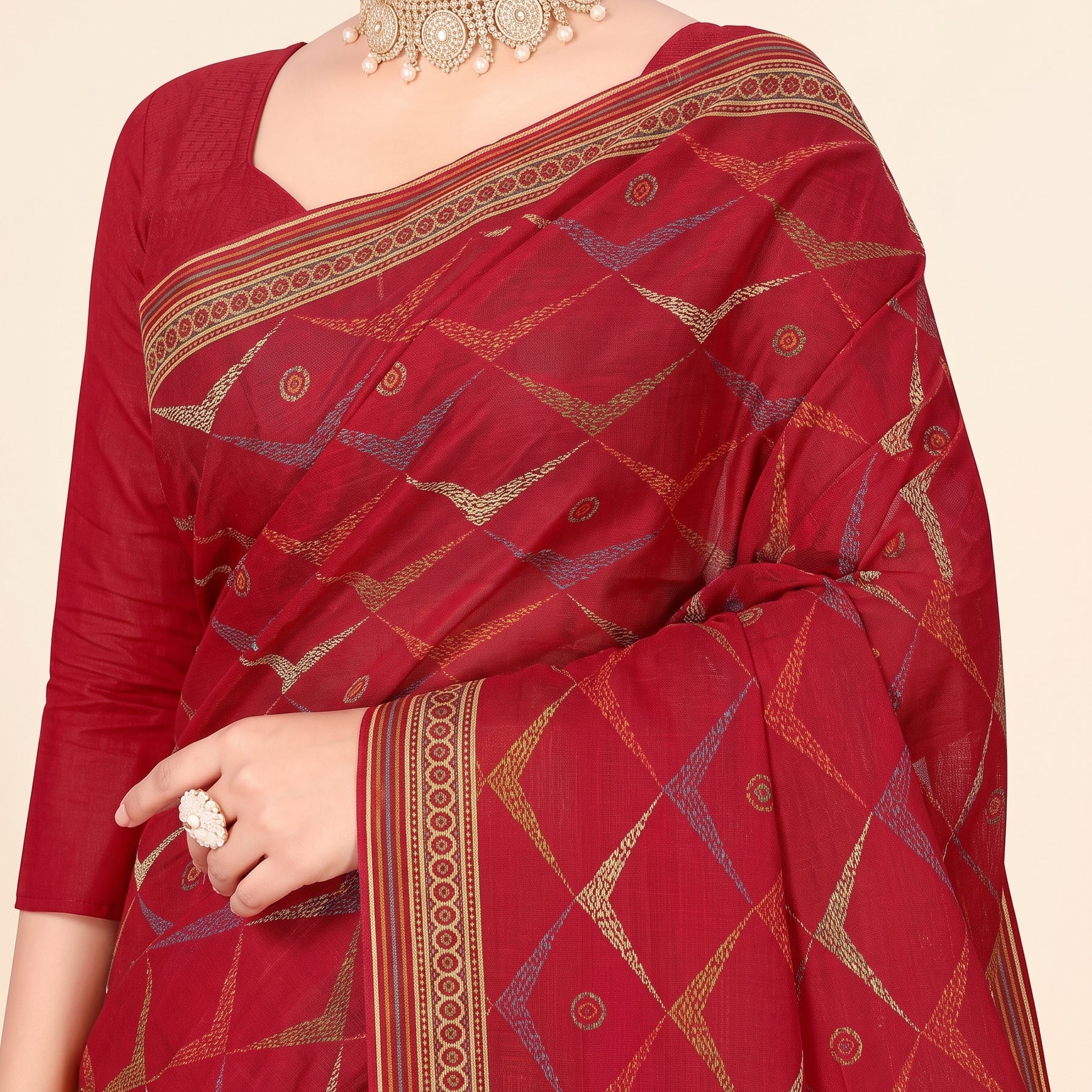 Pallu close-up [sku:KN-50822]