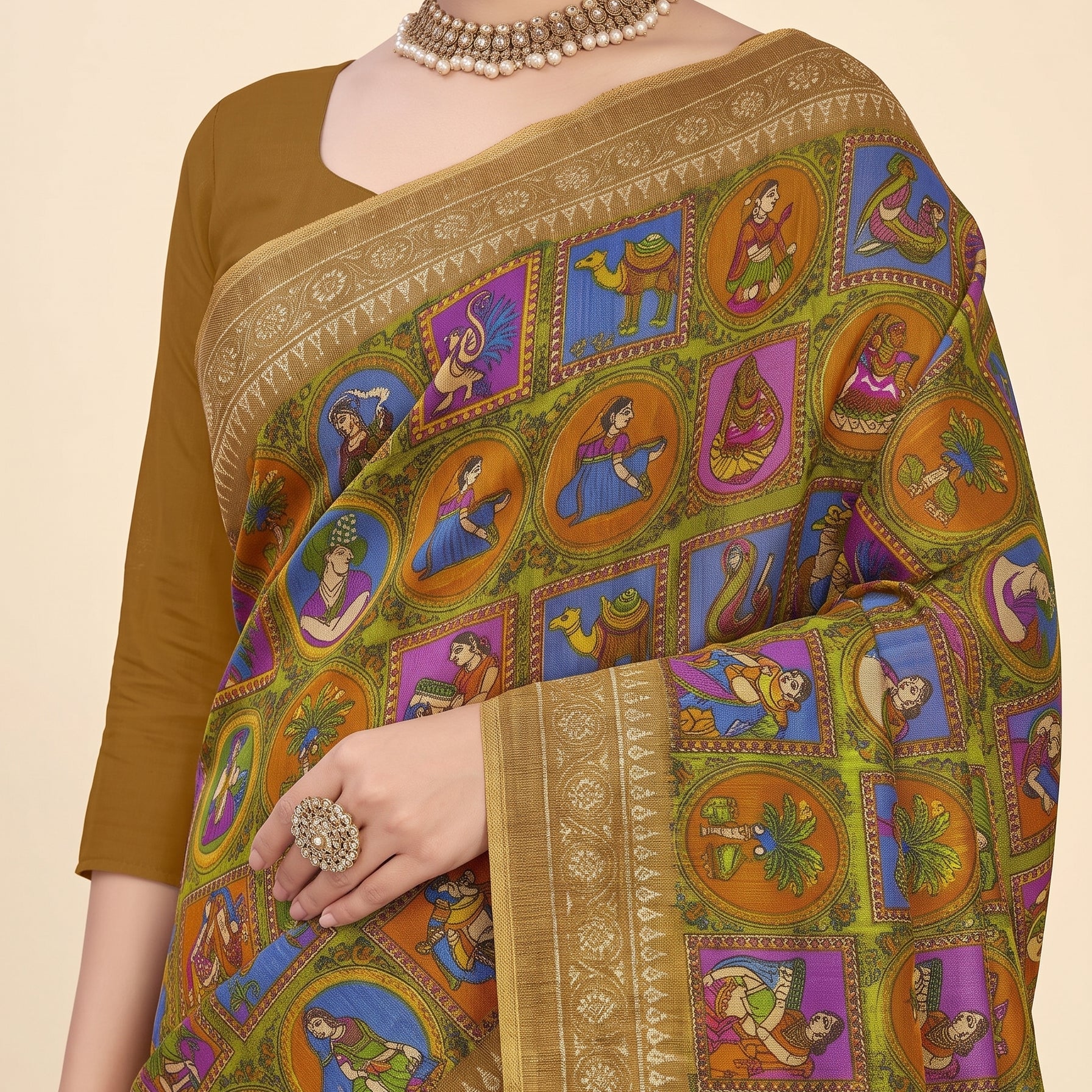 Pallu close-up [sku:BV-25599]