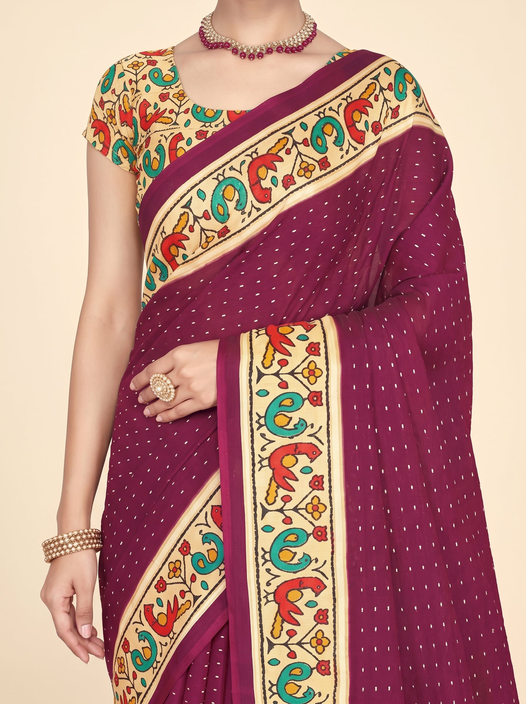 Shared pallu close-up [sku:D.NO.59538]