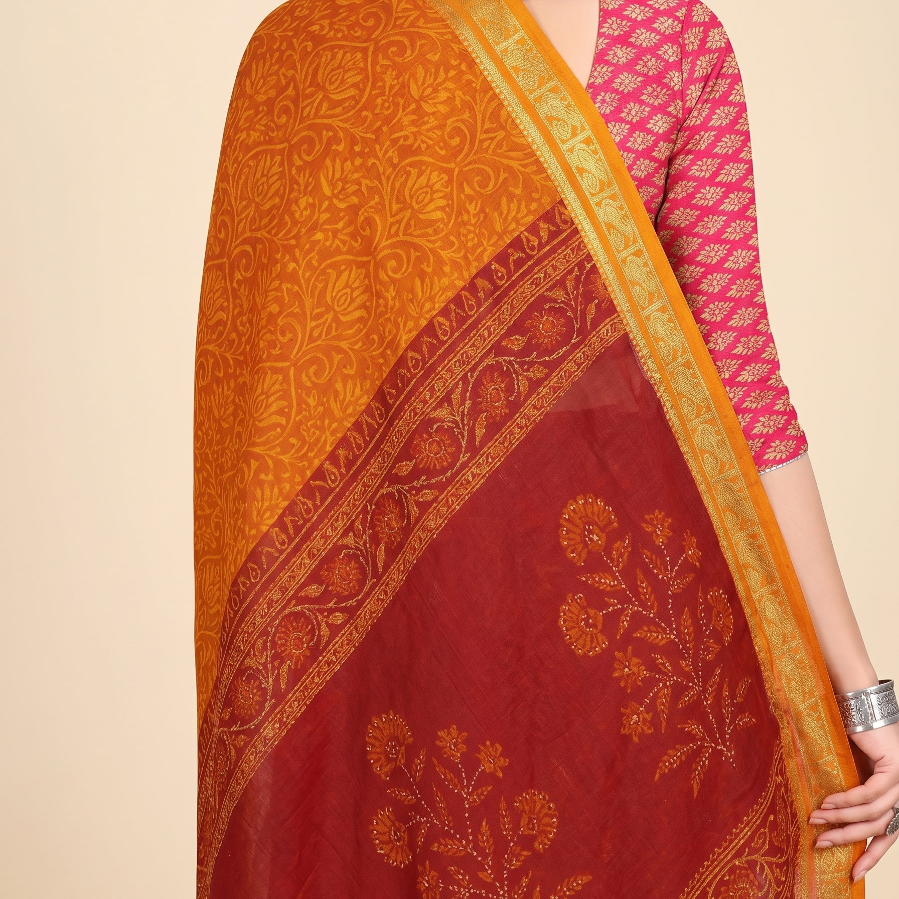 Pallu close-up