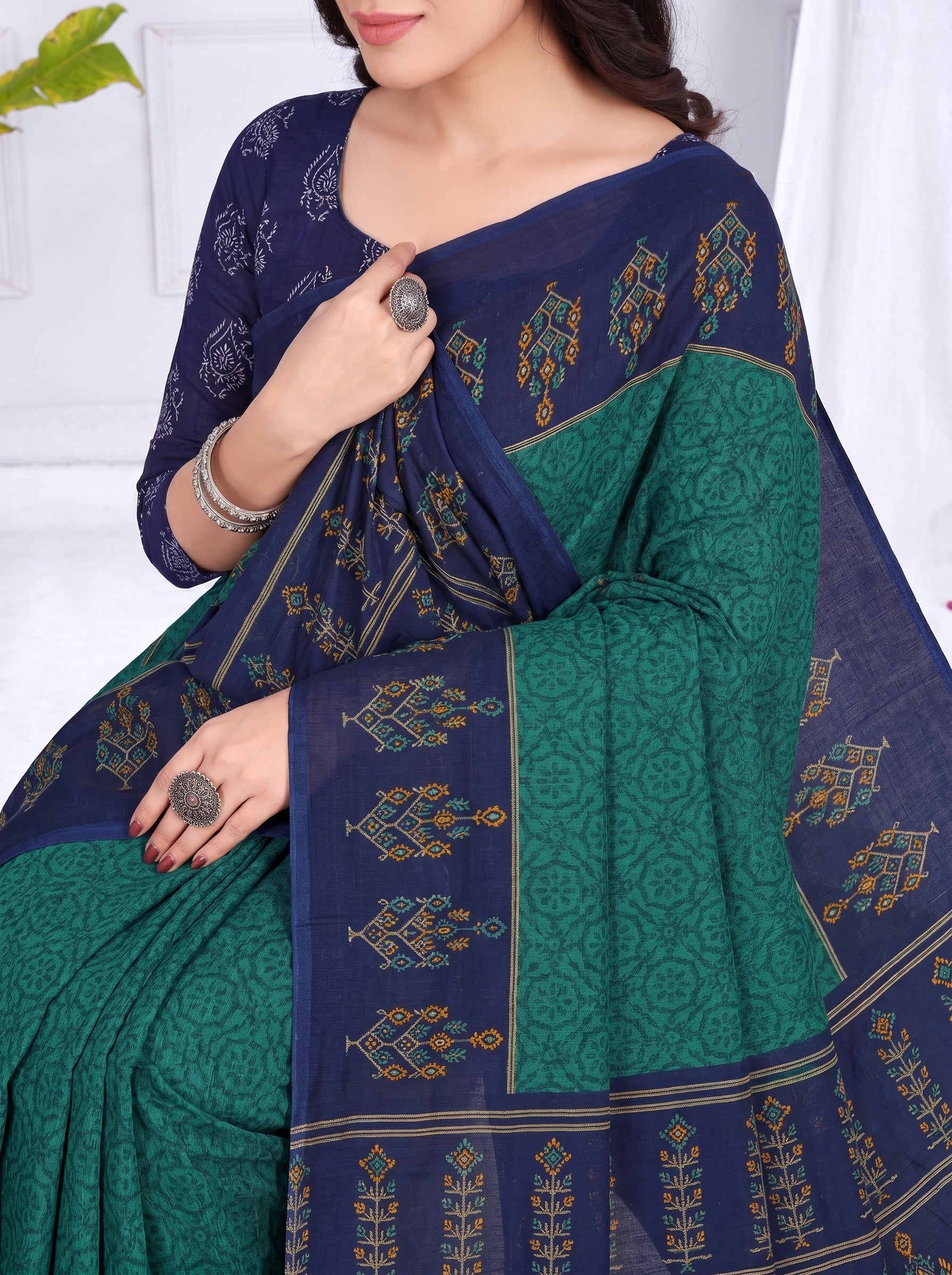 Pallu close-up