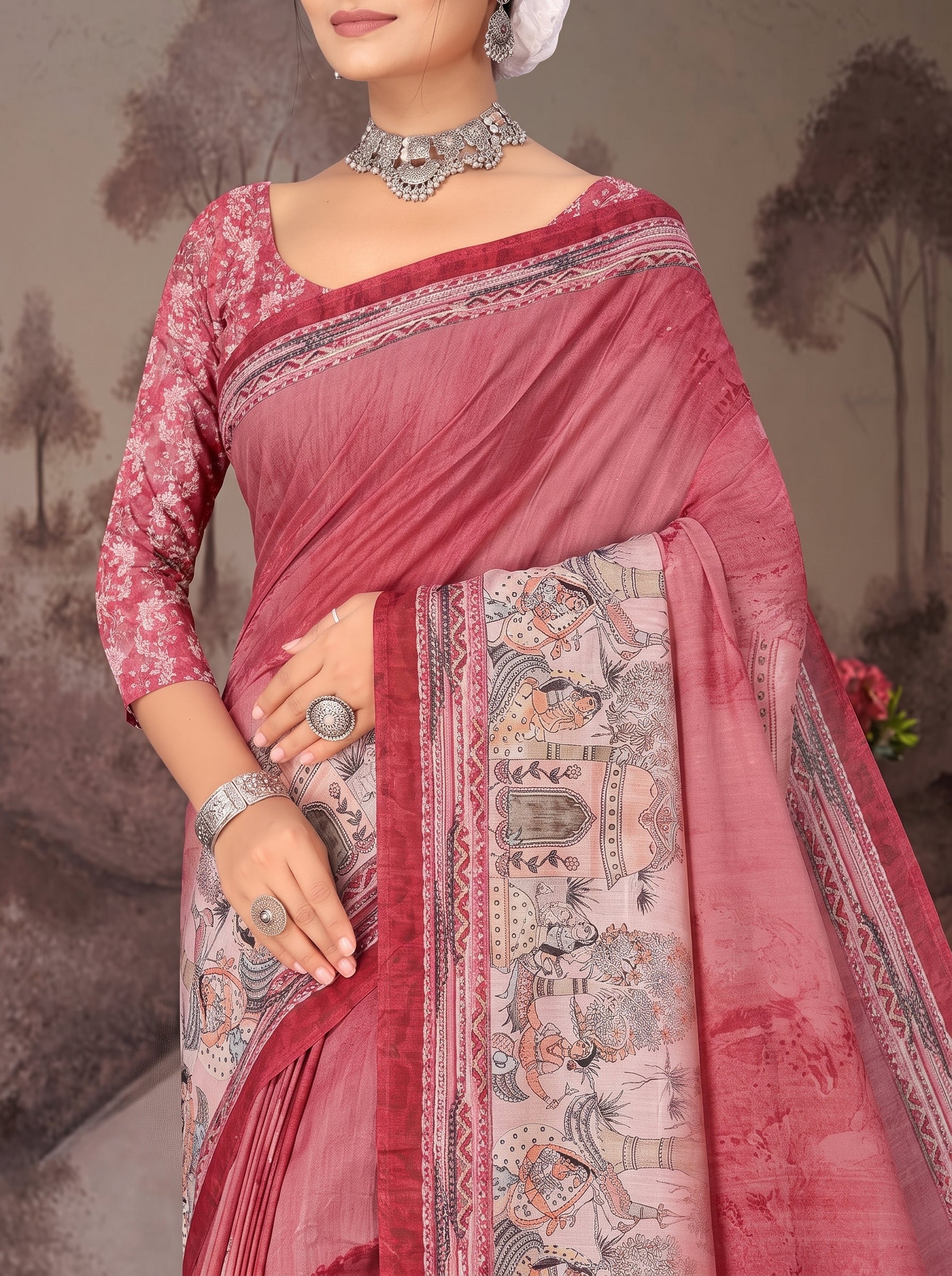 Pallu close-up [sku:KN-68408]
