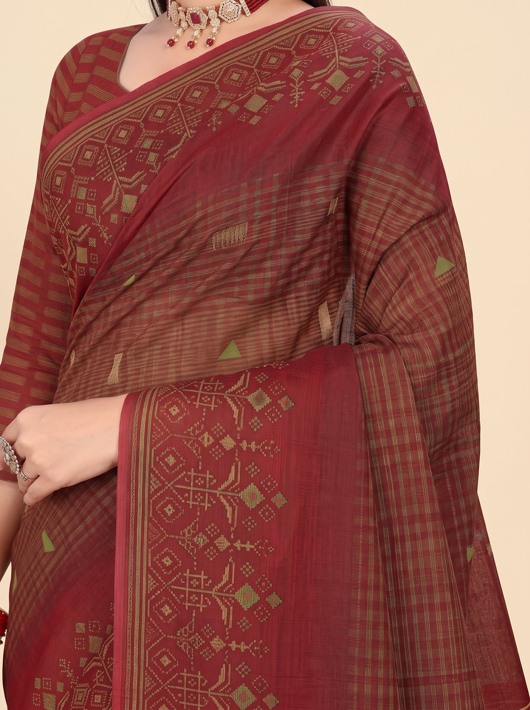 Pallu close-up [sku:JA-9683]