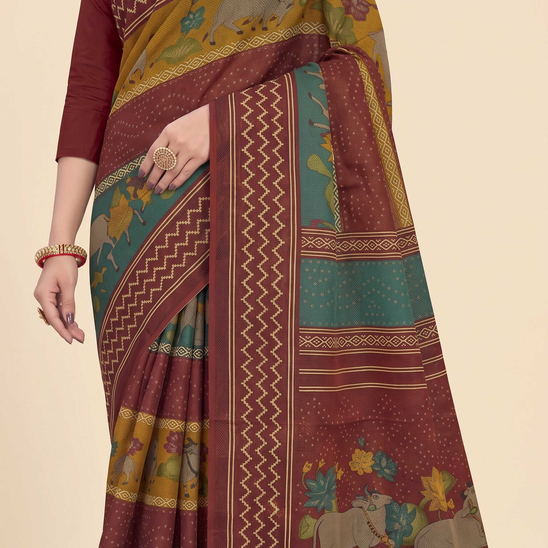 Pallu close-up [sku:BV-24748]