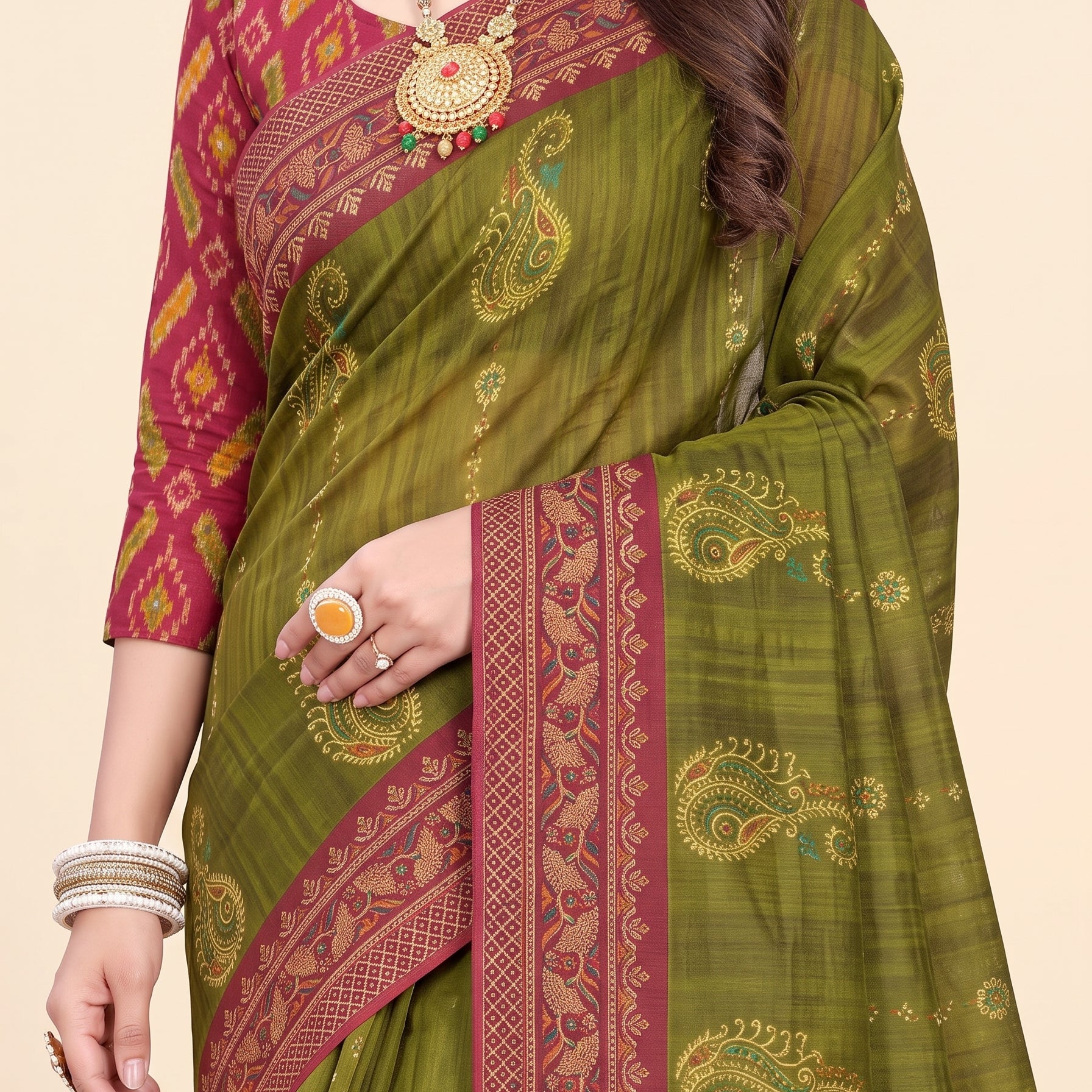 Pallu close-up [sku:JA-15054]