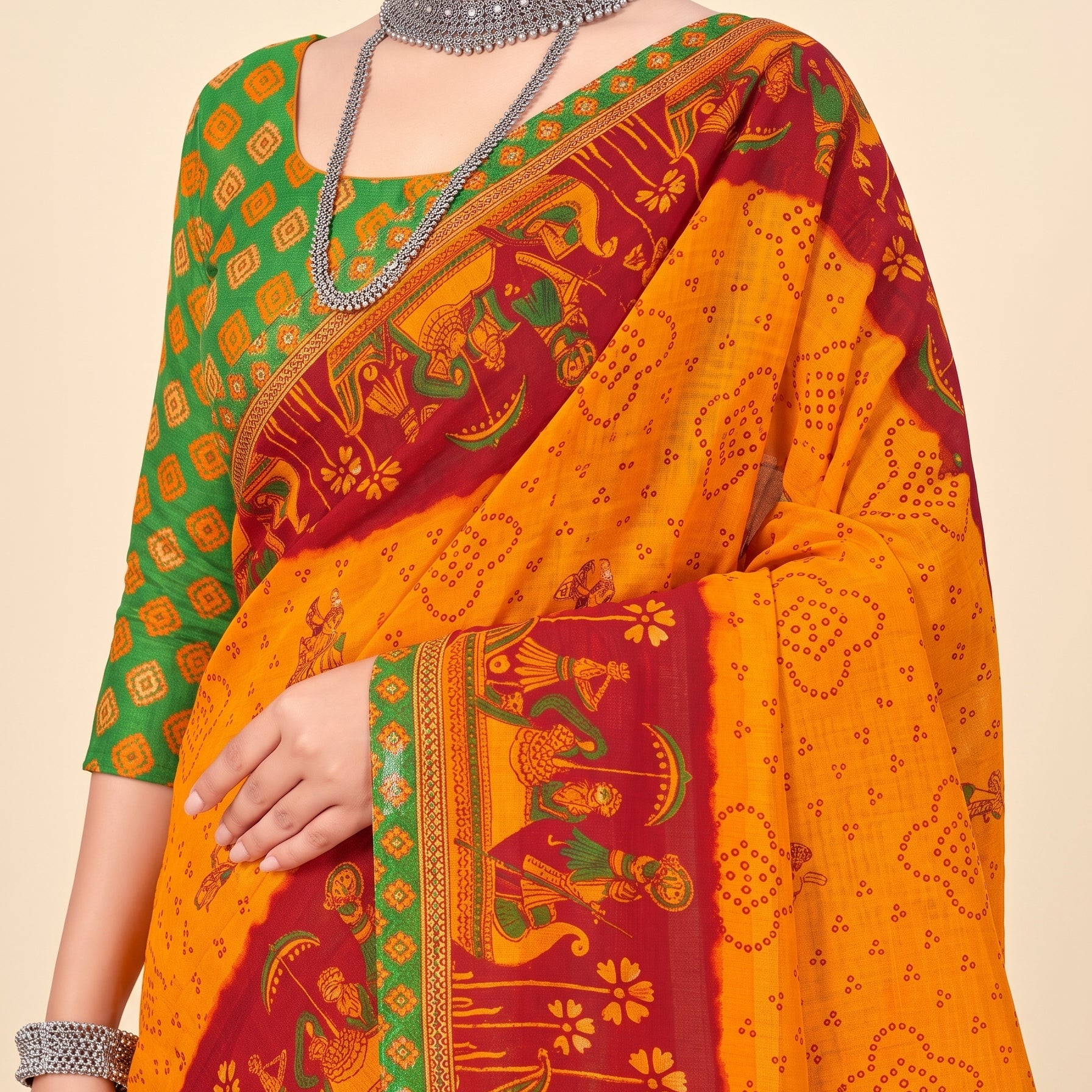 Pallu close-up [sku:KN-68489]