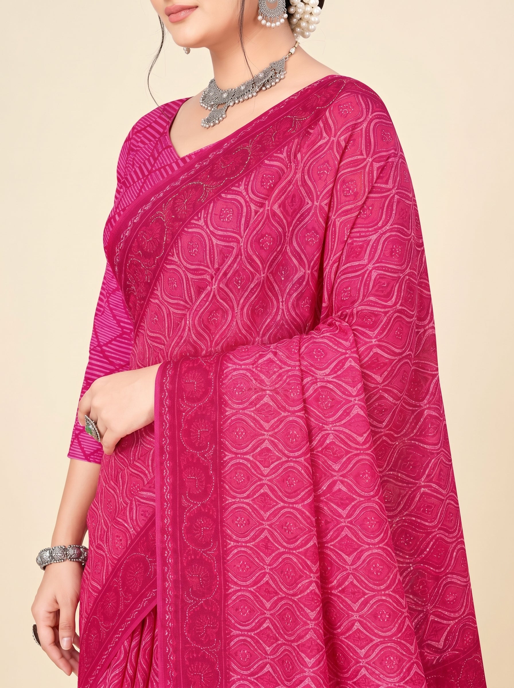 Pallu close-up