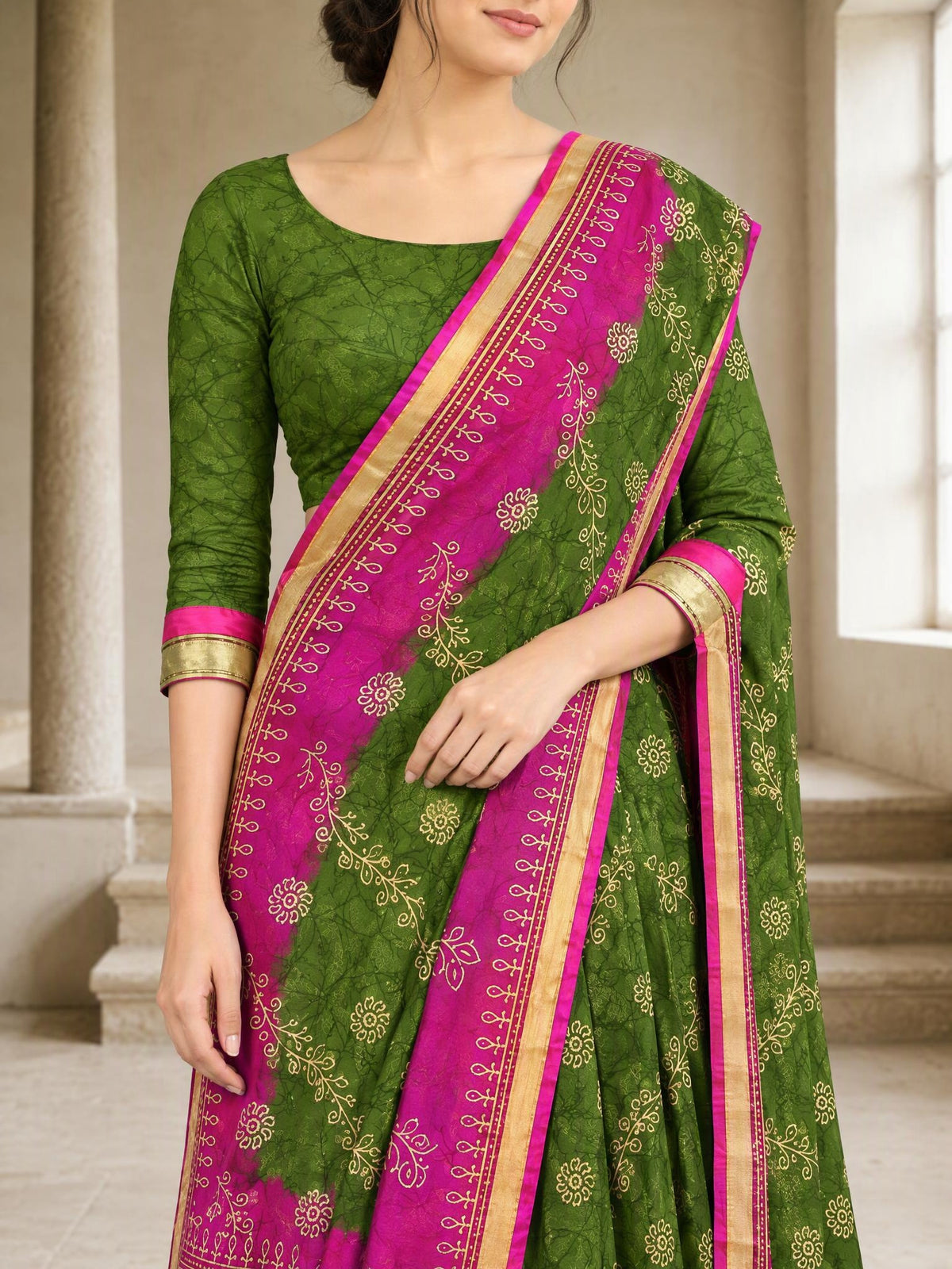 Pallu close-up [sku:KN-46483]