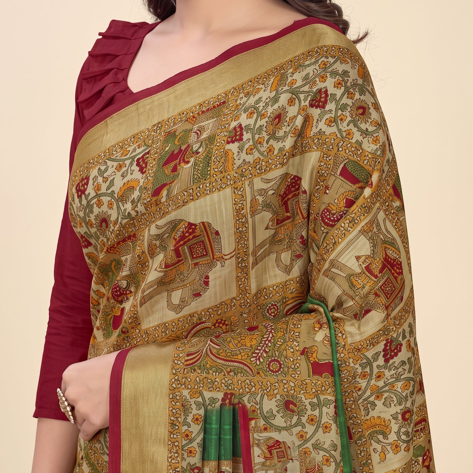 Pallu close-up [sku:BV-25123]