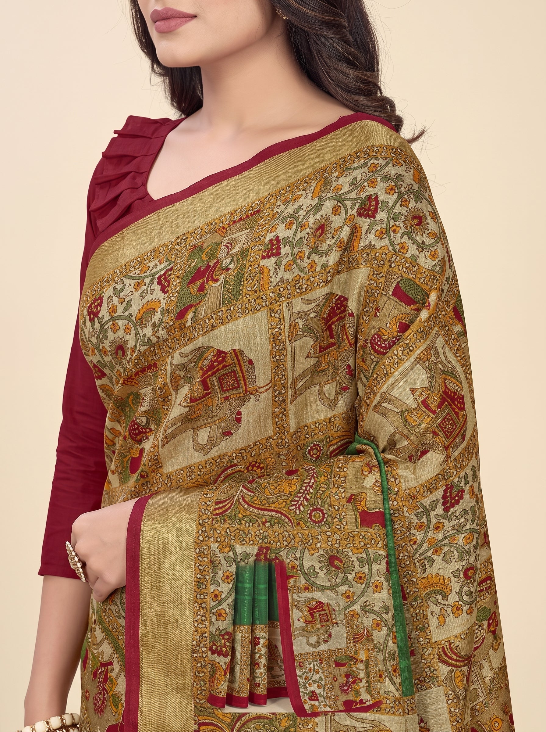 Pallu close-up [sku:BV-25123]