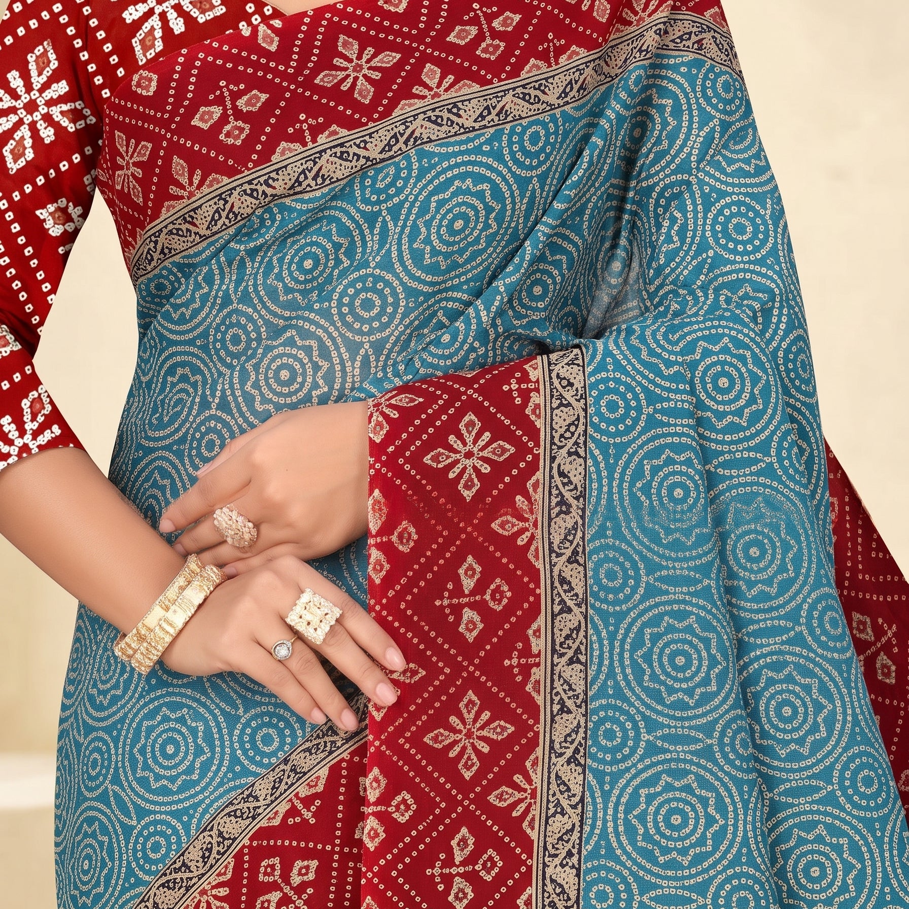 Pallu close-up [sku:KN-64609]