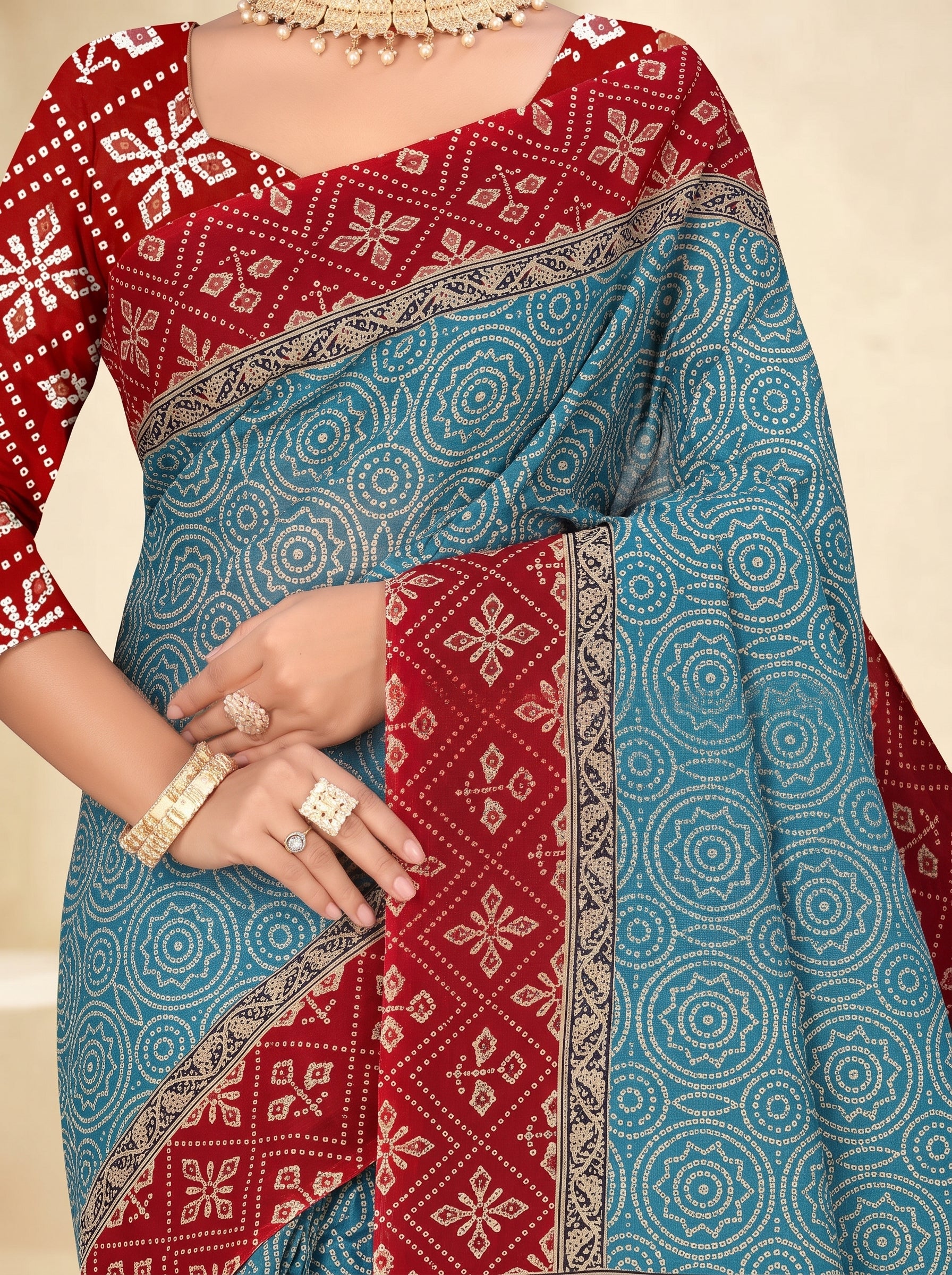 Pallu close-up [sku:KN-64609]