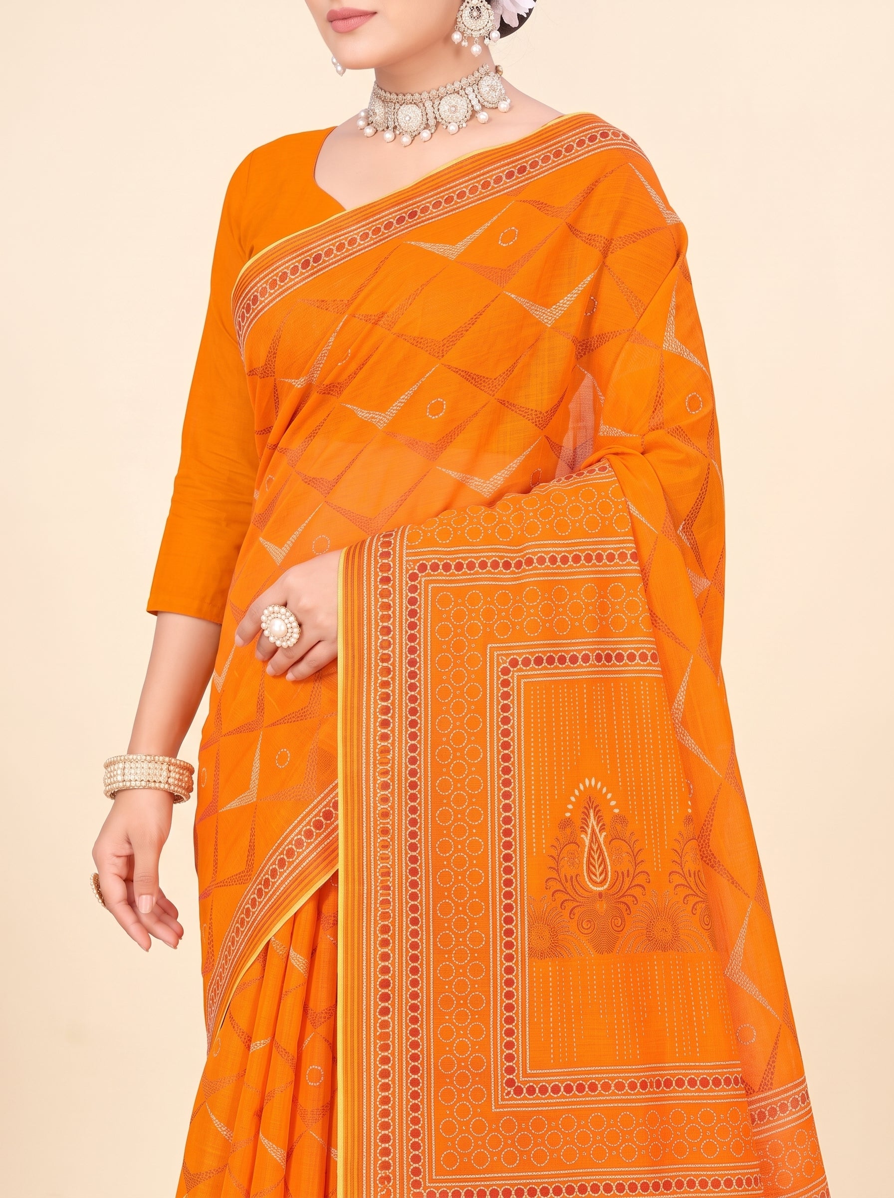 Shared pallu close-up [sku:KN-50821]