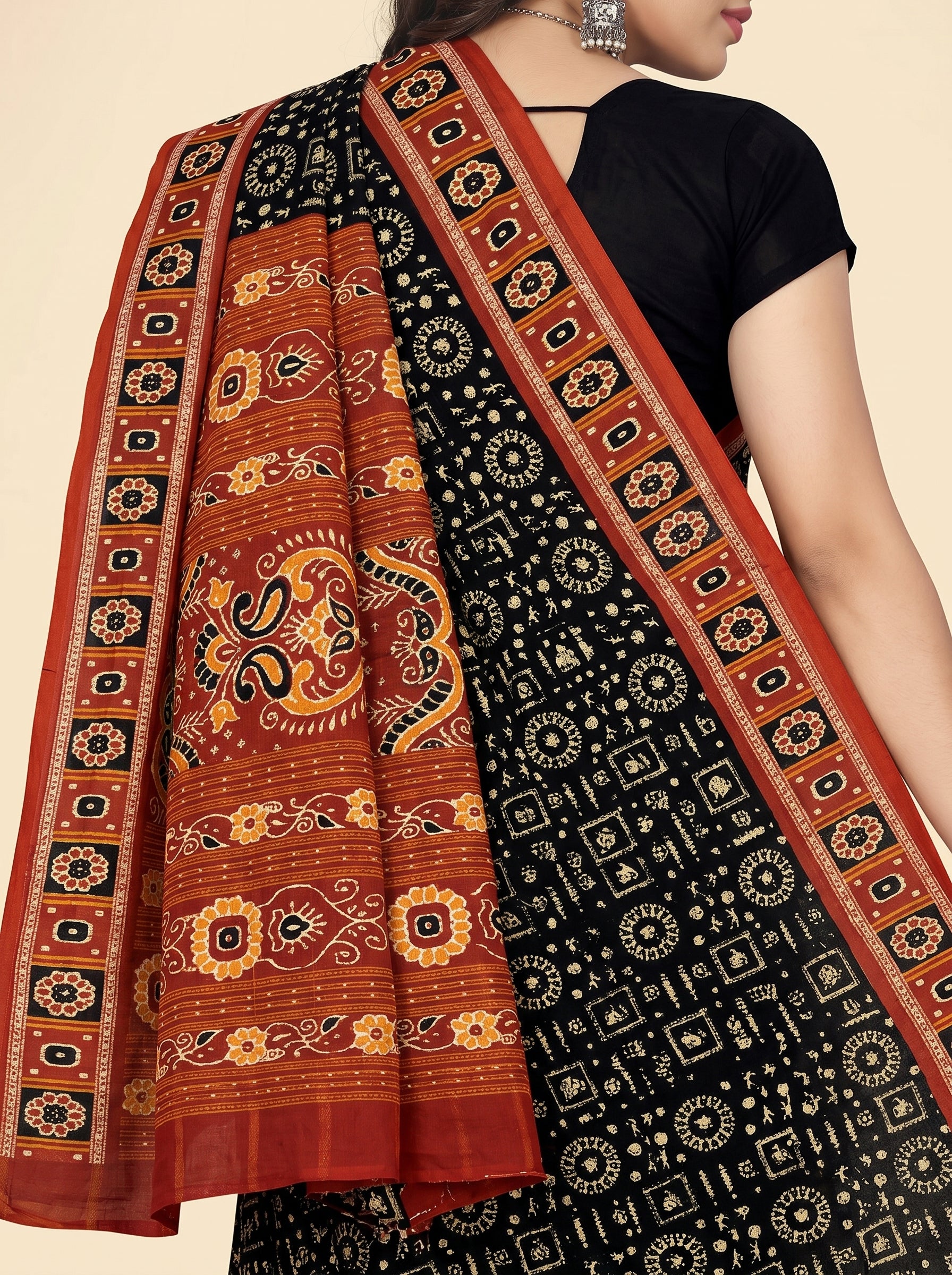 Pallu close-up