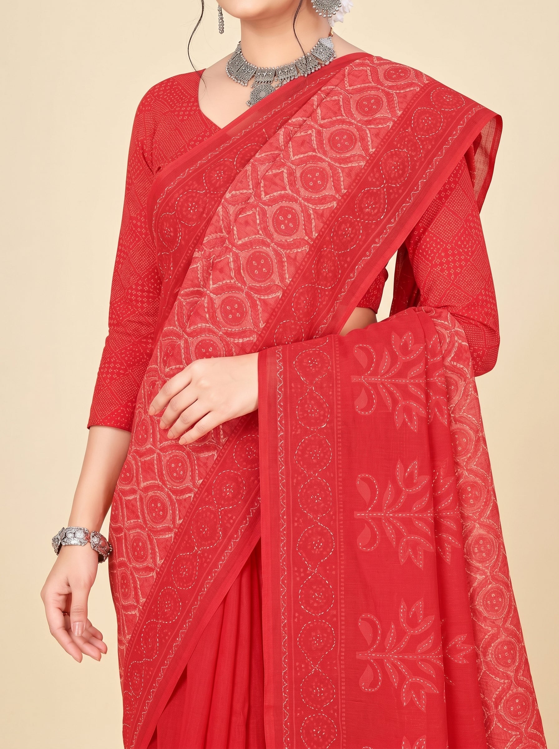 Pallu close-up