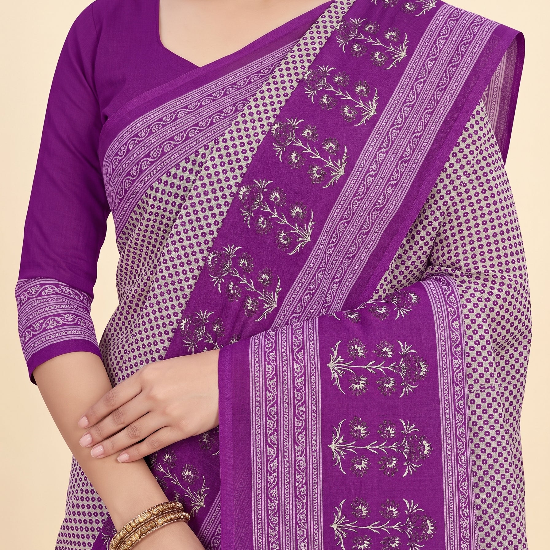 Shared pallu close-up [sku:BV-24834]
