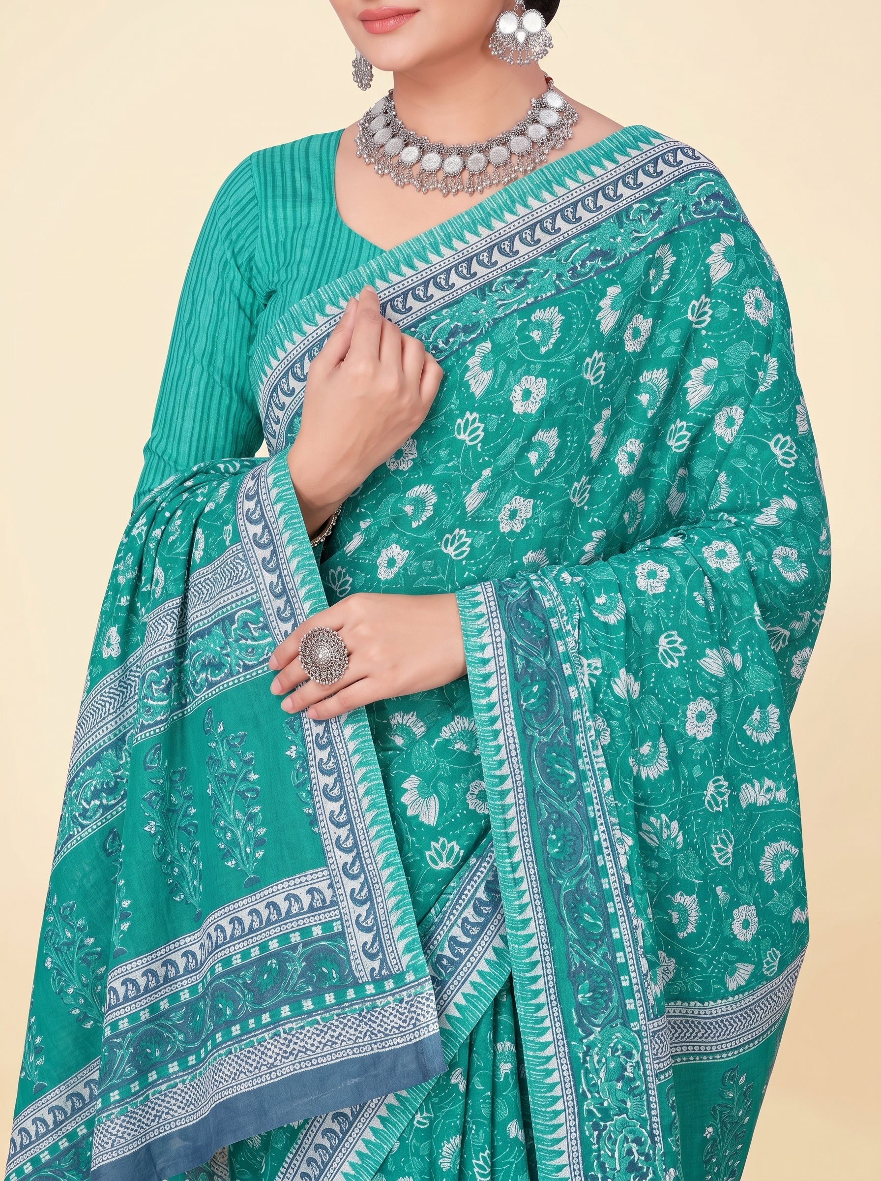 Pallu close-up