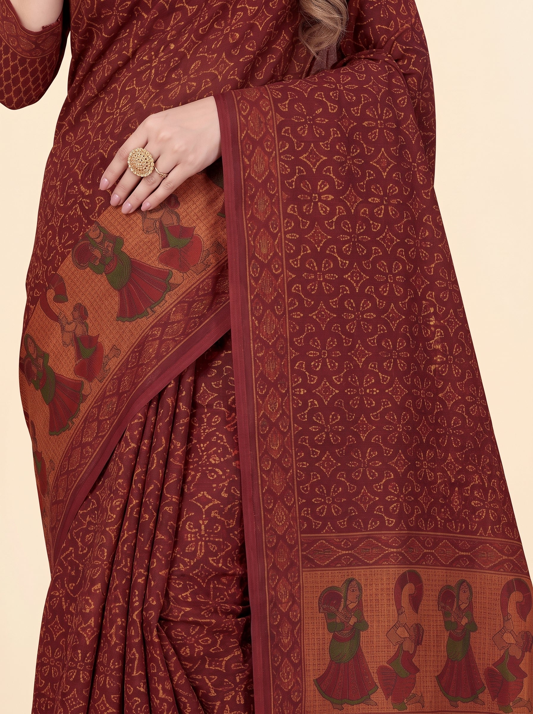 Pallu close-up [sku:KN-8722]