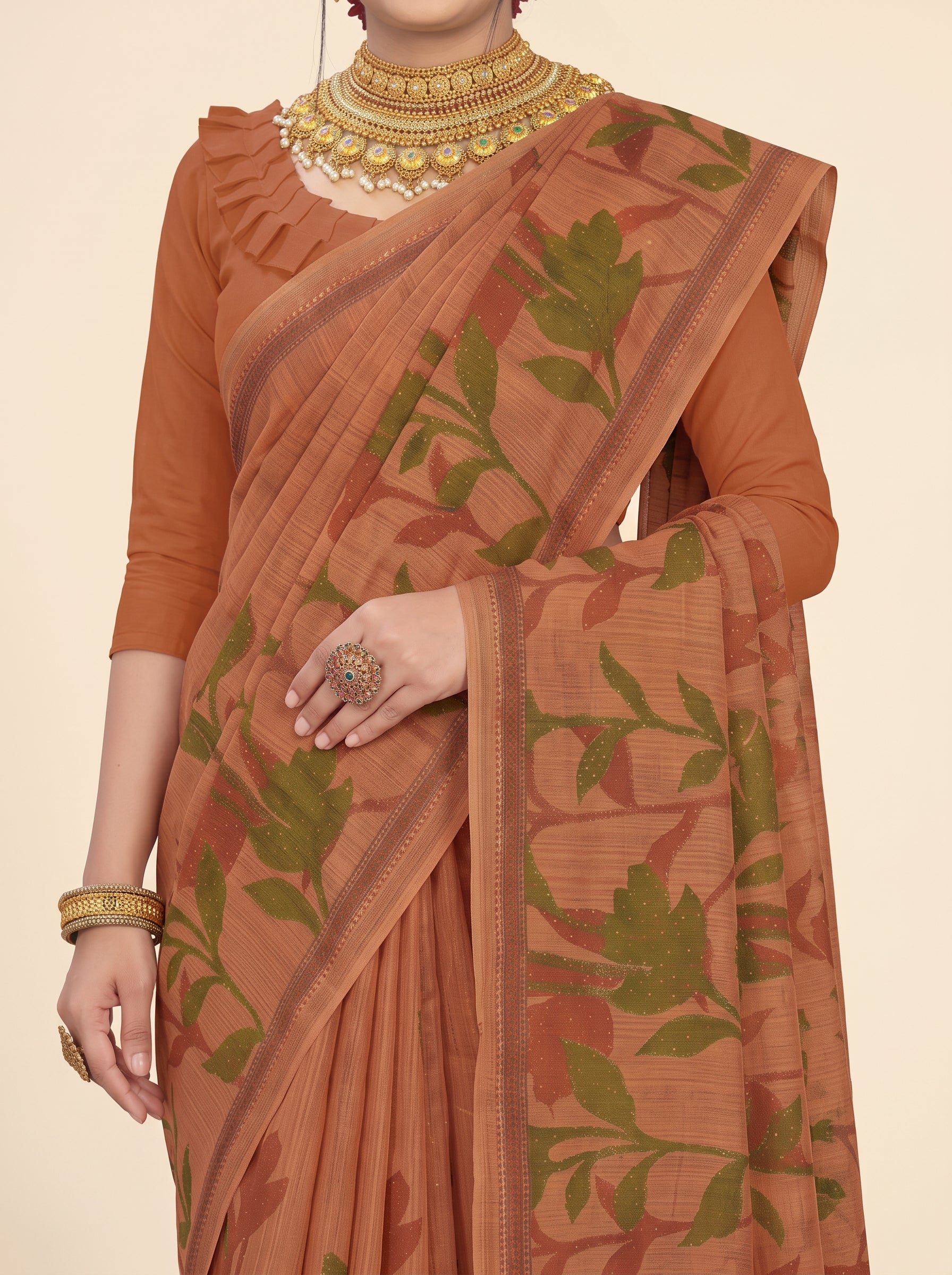 Shared pallu close-up [sku:BV-24406]