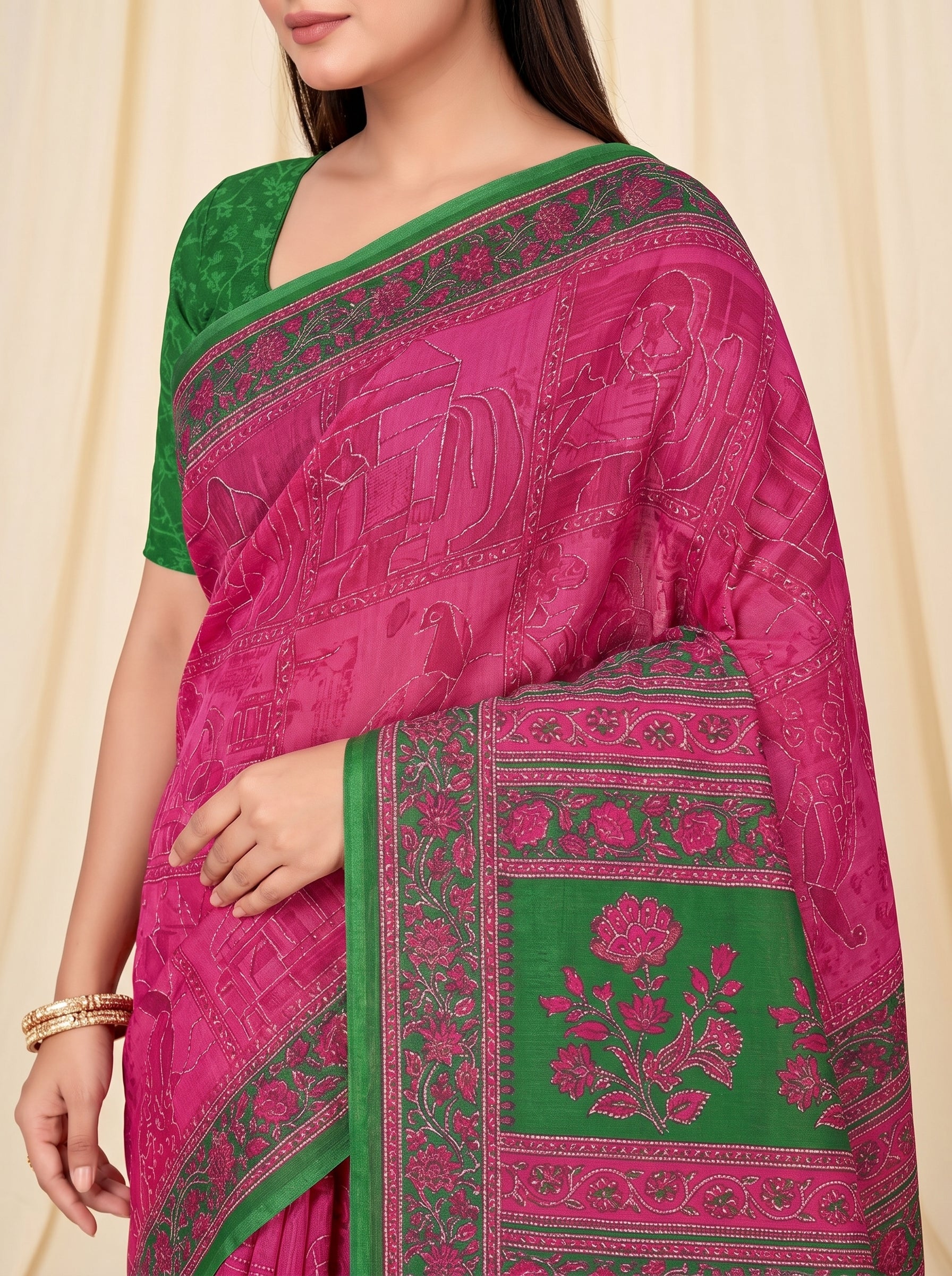 Pallu close-up [sku:KN-66522]