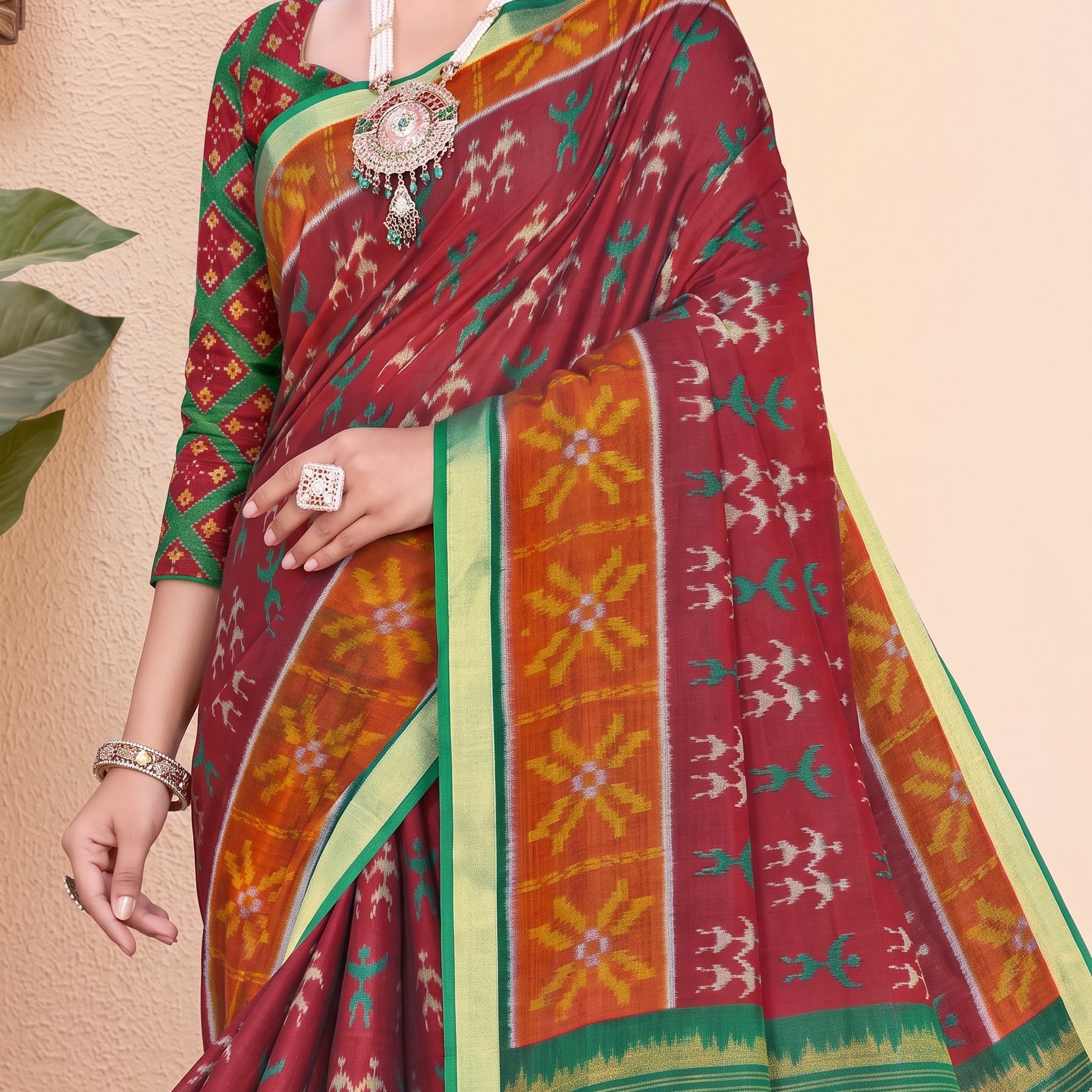 Pallu close-up [sku:JA-14409]