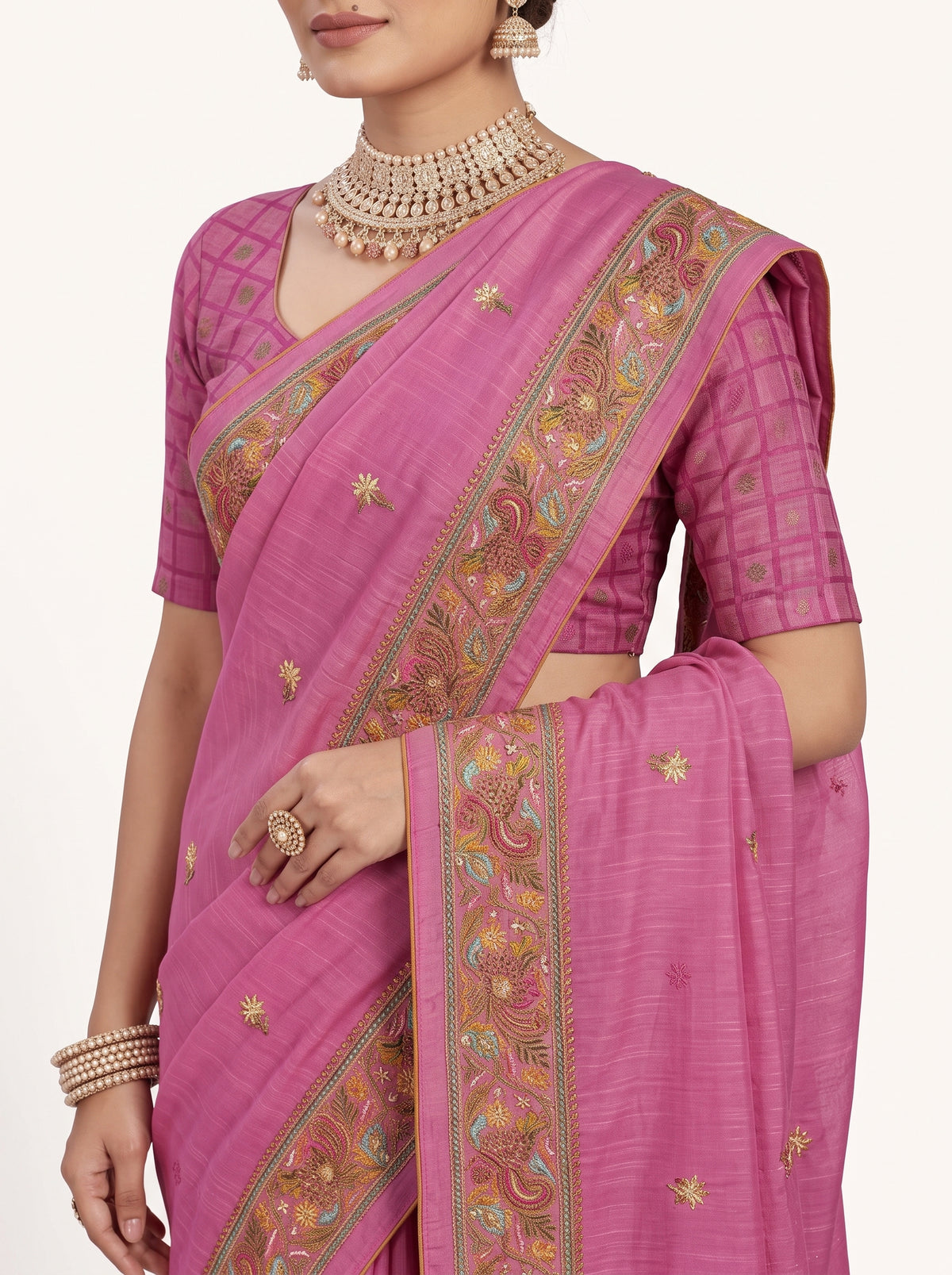 Shared pallu close-up [sku:D.NO.69864]