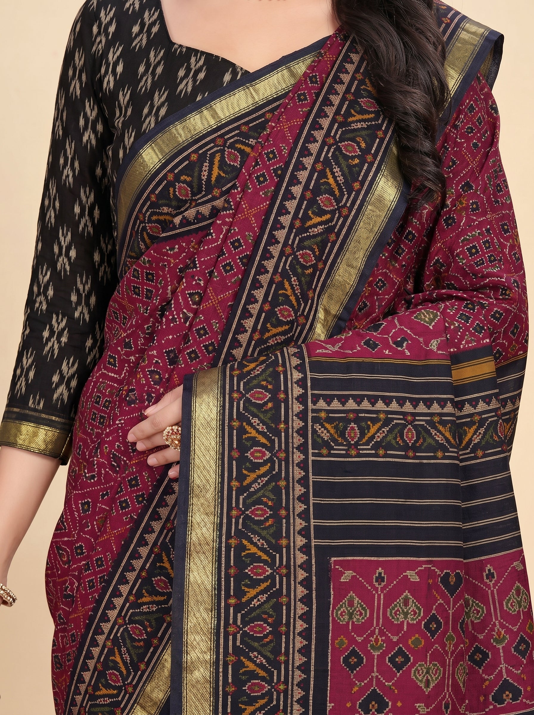 Pallu close-up [sku:JA 13697]