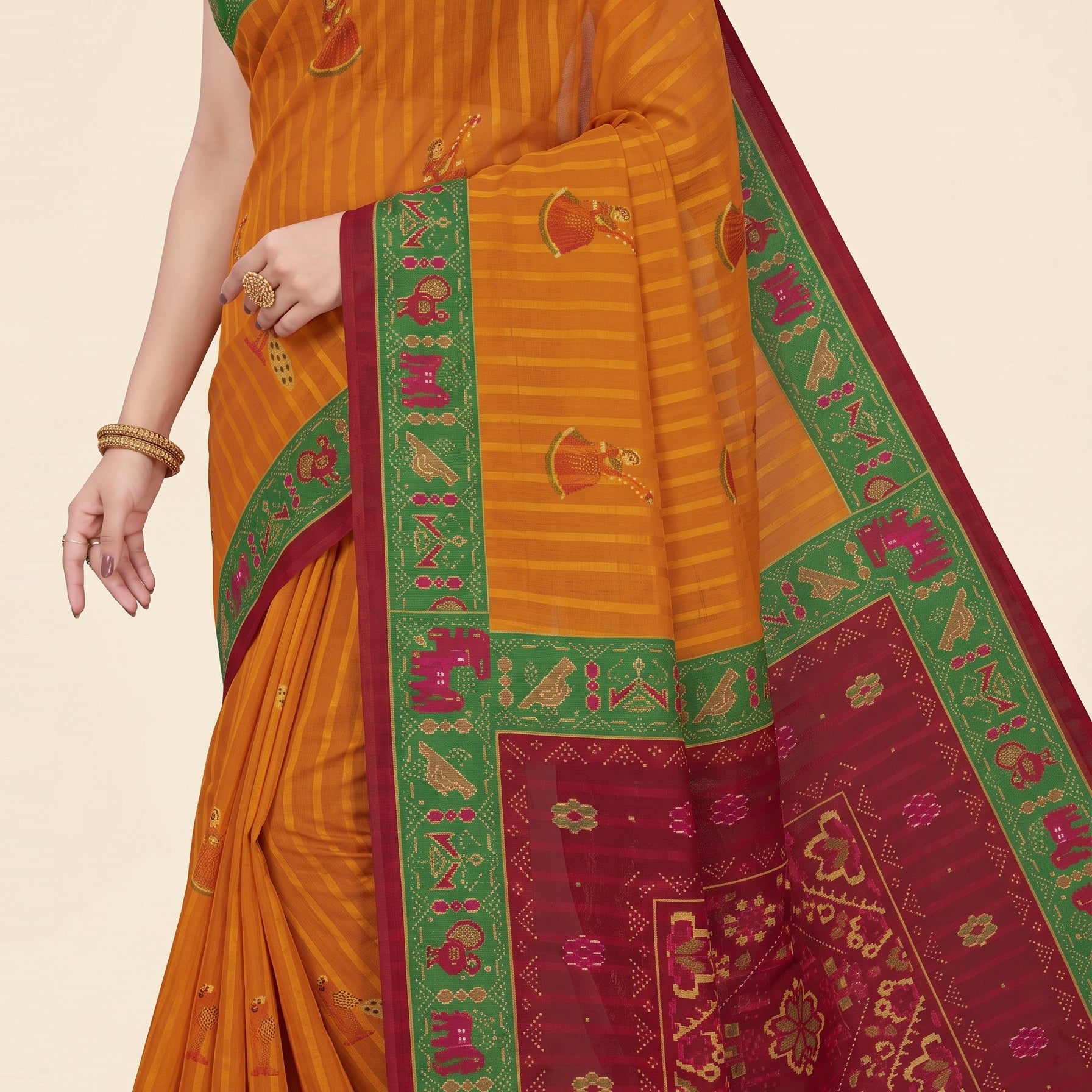 Pallu close-up [sku:BV-25035]