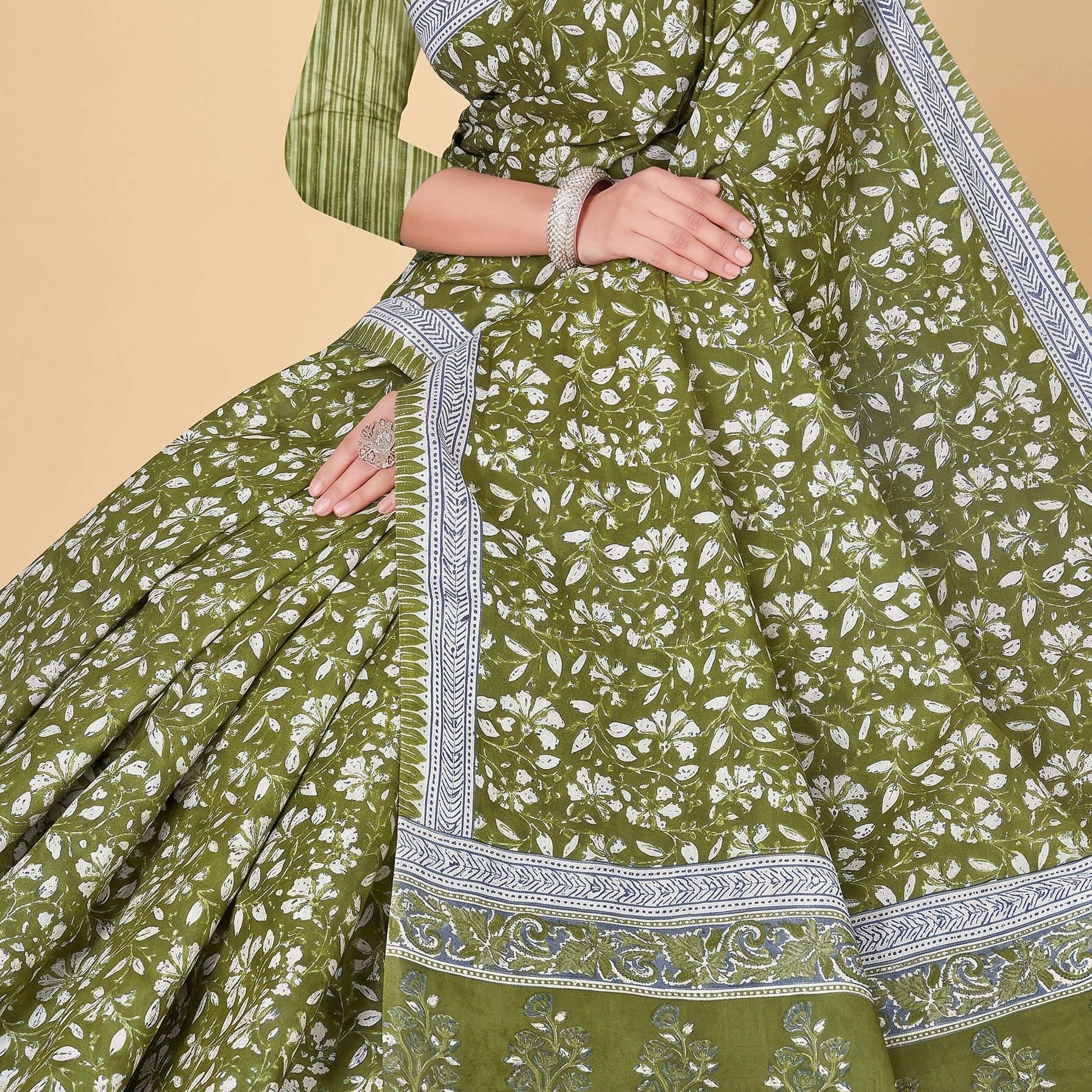 Pallu close-up