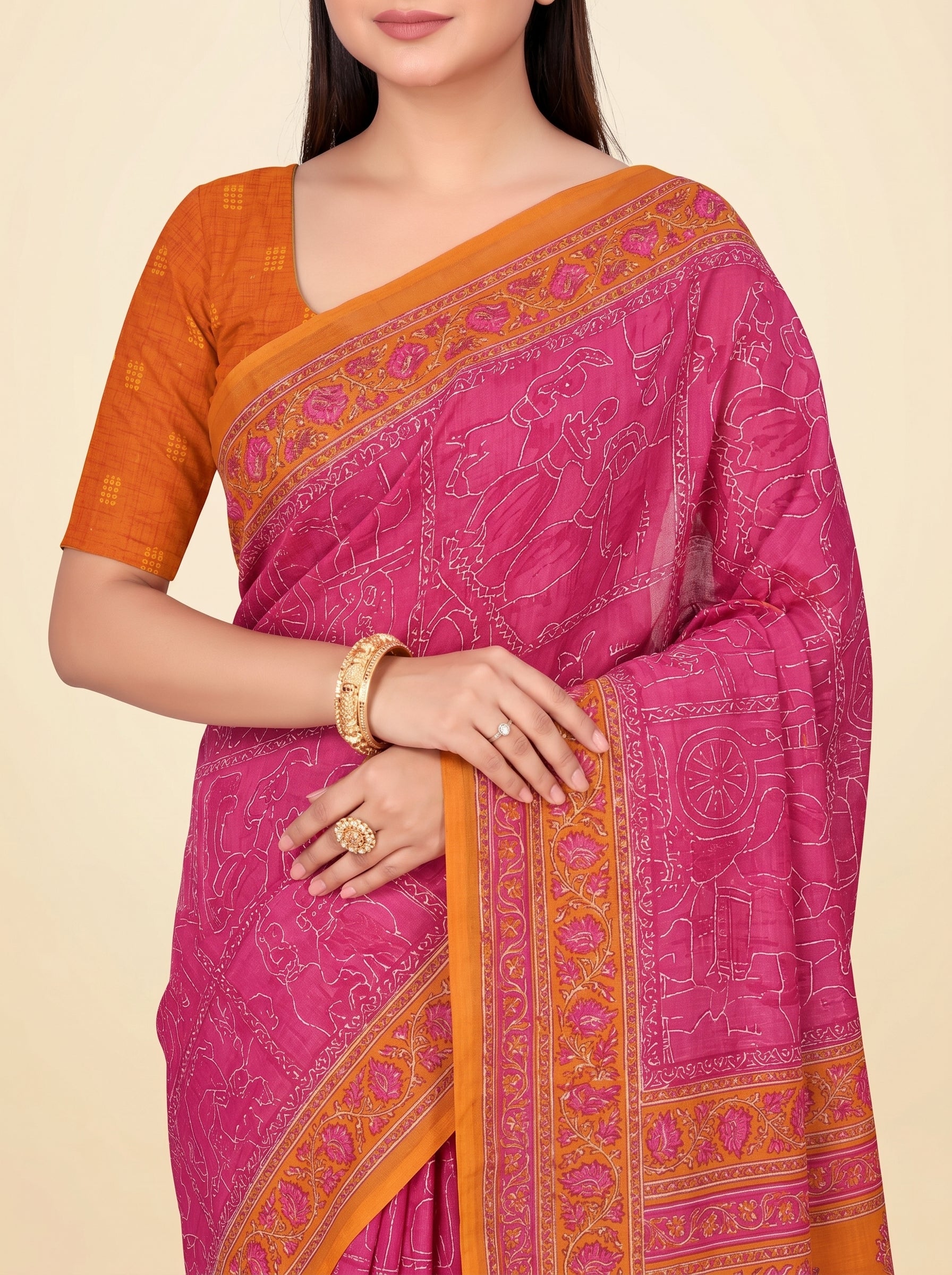 Pallu close-up [sku:KN-66519]
