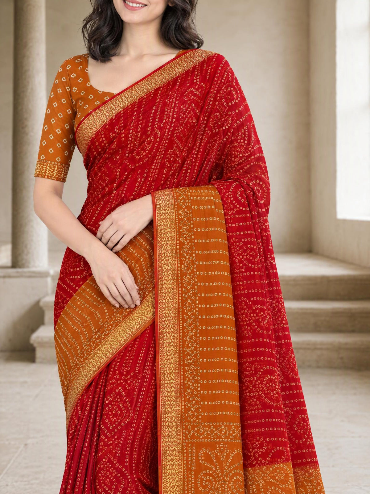 Pallu close-up [sku:KN-72227]