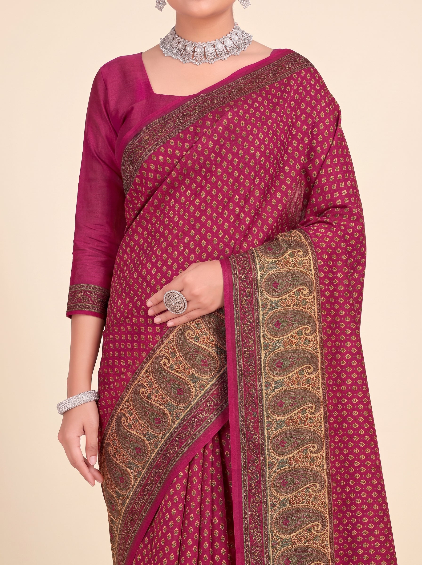 Shared pallu close-up [sku:KN-69265]