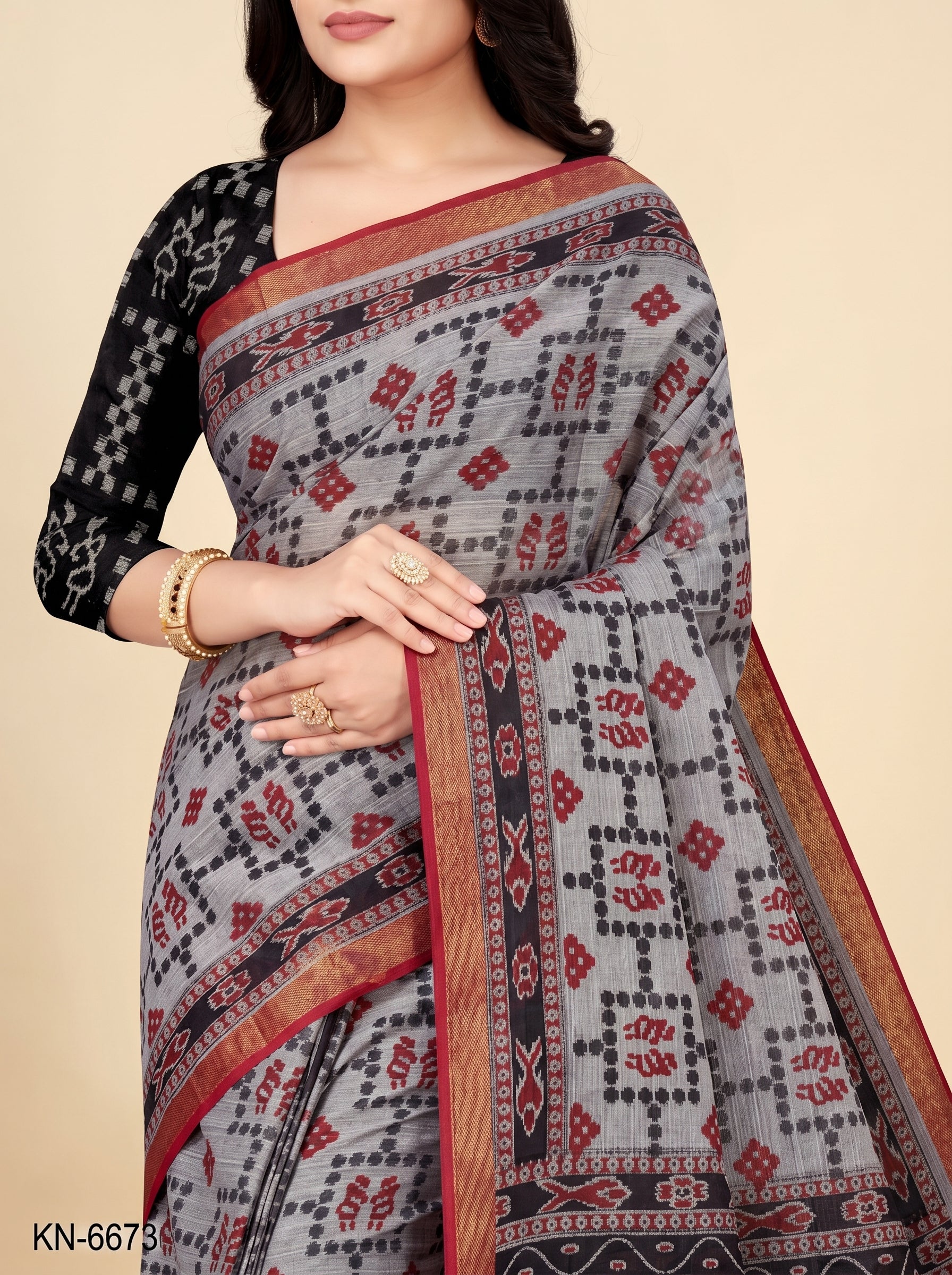 Pallu close-up
