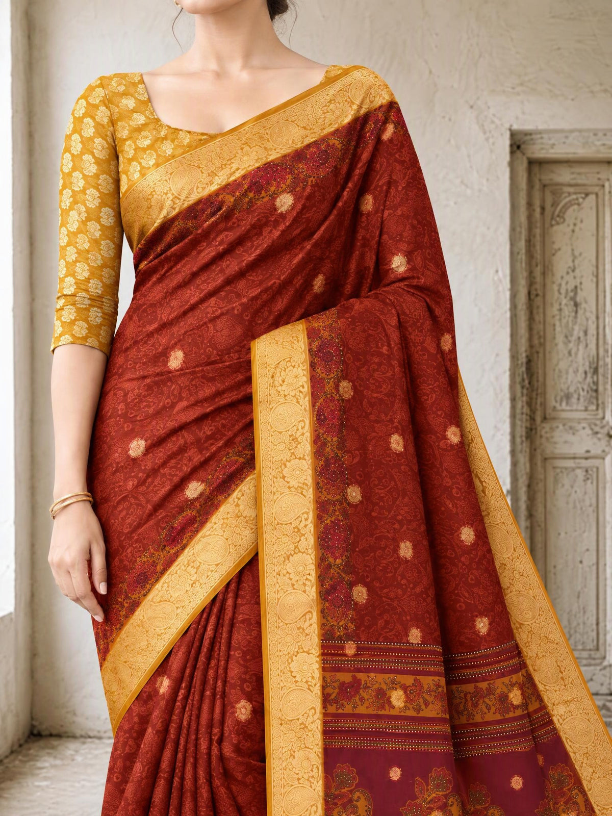 Pallu close-up [sku:KN-66905]