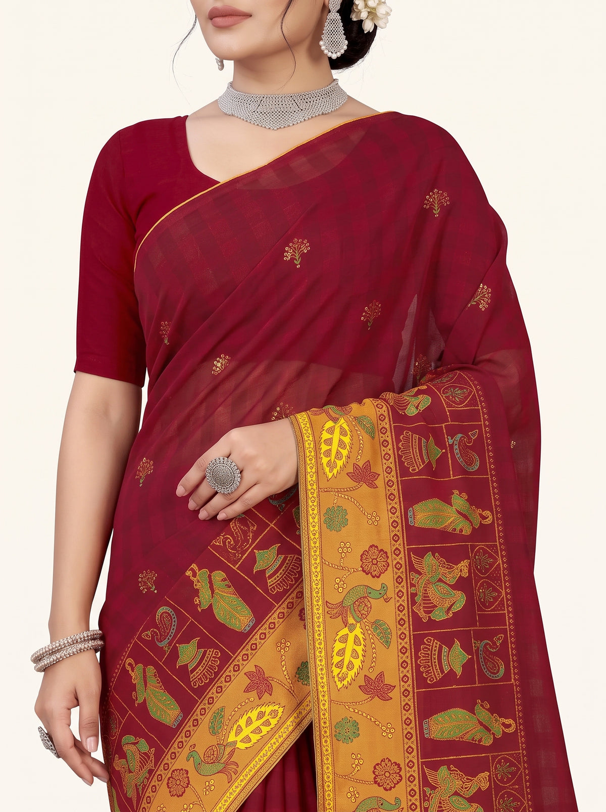 Pallu close-up [sku:D.NO.70095]