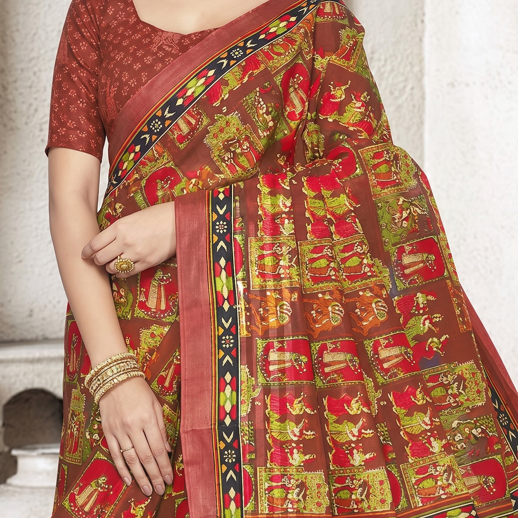 Pallu close-up [sku:D.NO. 59531]