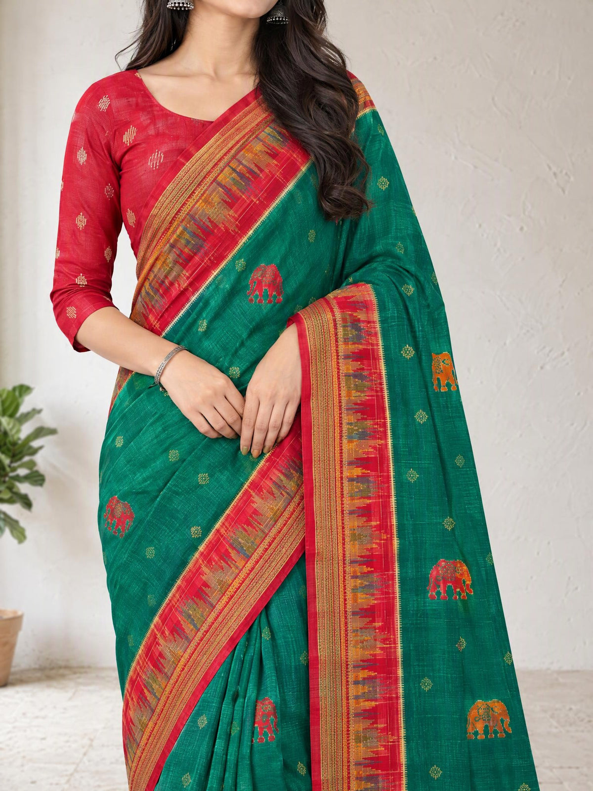 Pallu close-up [sku:KN-99022]