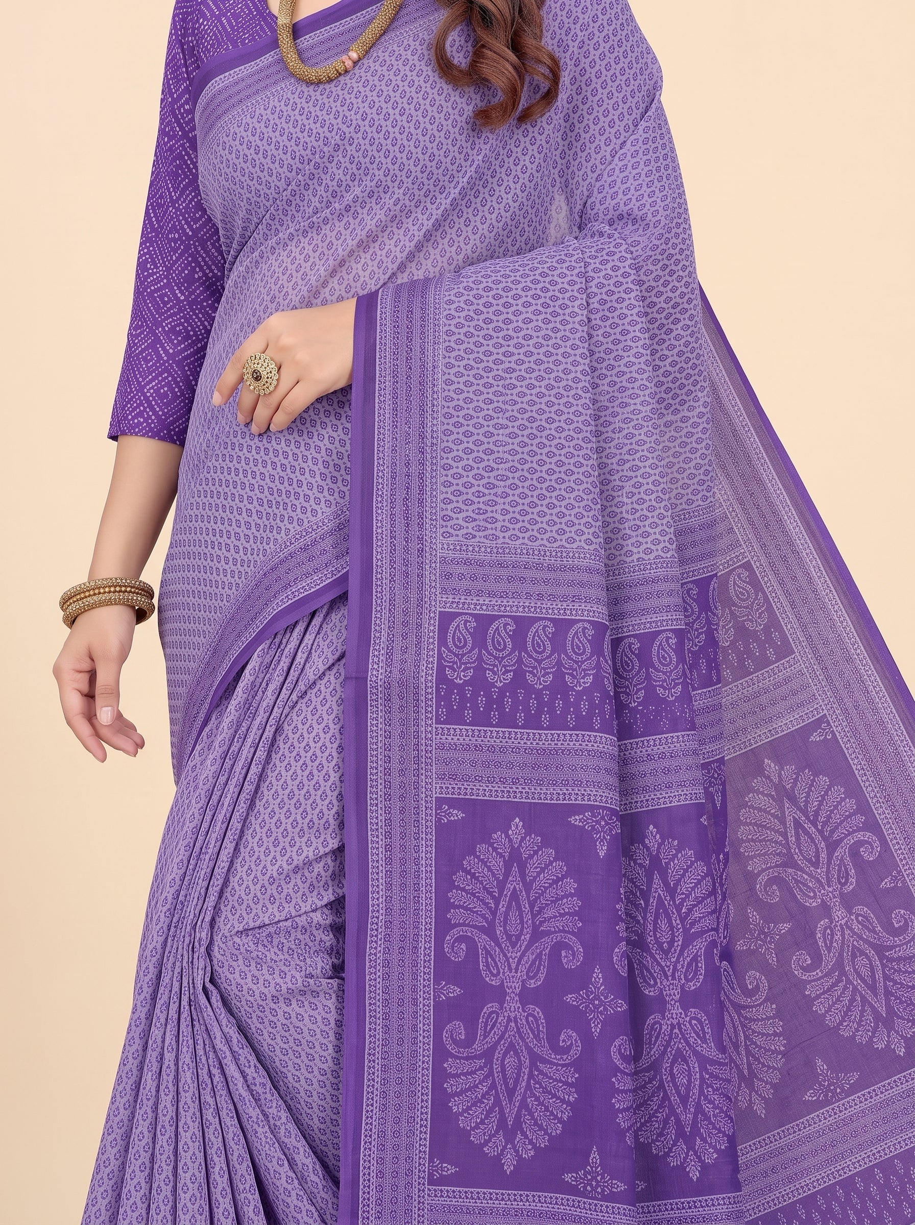 Pallu close-up [sku:KN-9879]