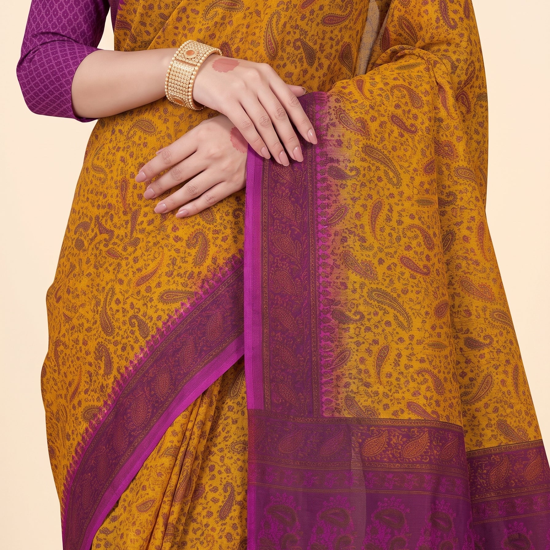 Pallu close-up [sku:KN-15583]