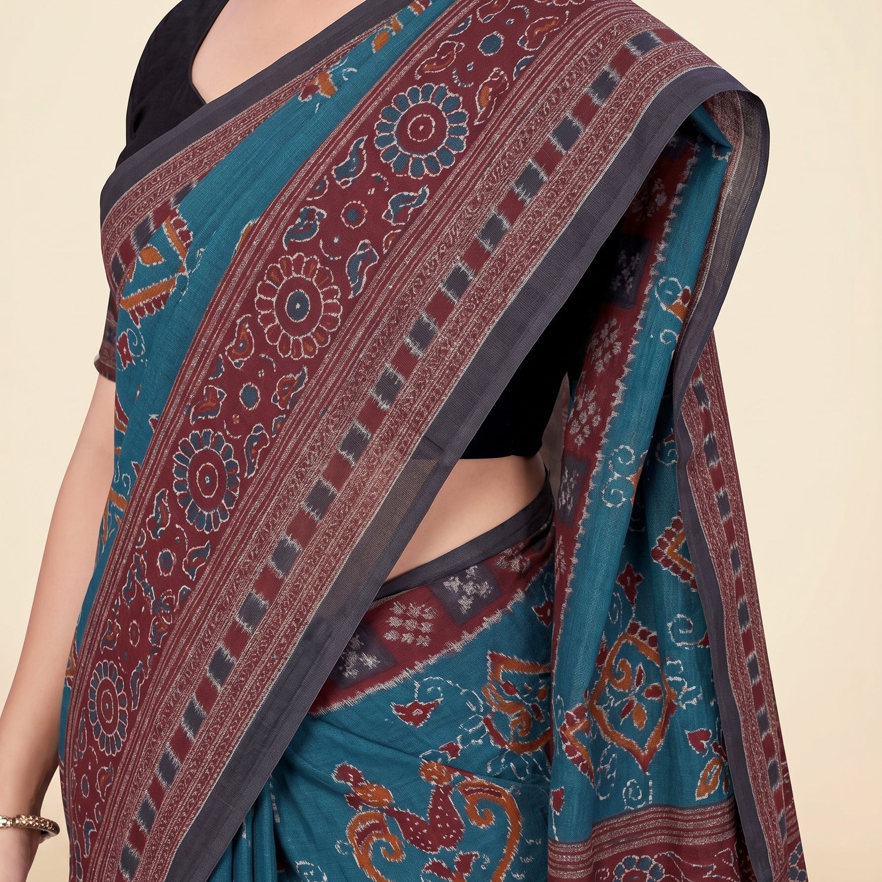 Pallu close-up